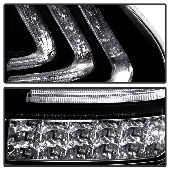 2004-2009 Lexus RX330/RX350 LED Tail Lights Smoke 4PC