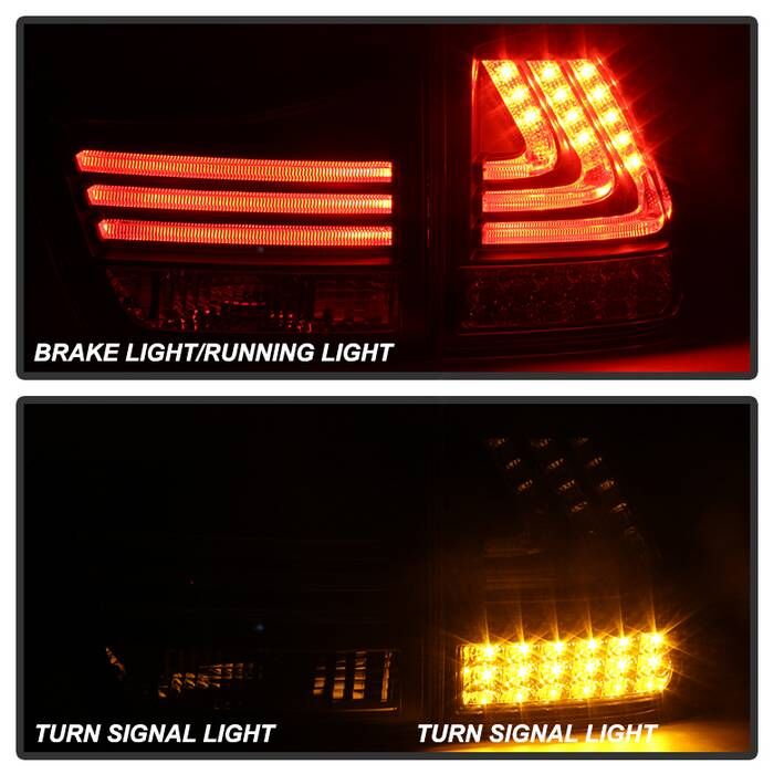 2004-2009 Lexus RX330/RX350 LED Tail Lights Smoke 4PC