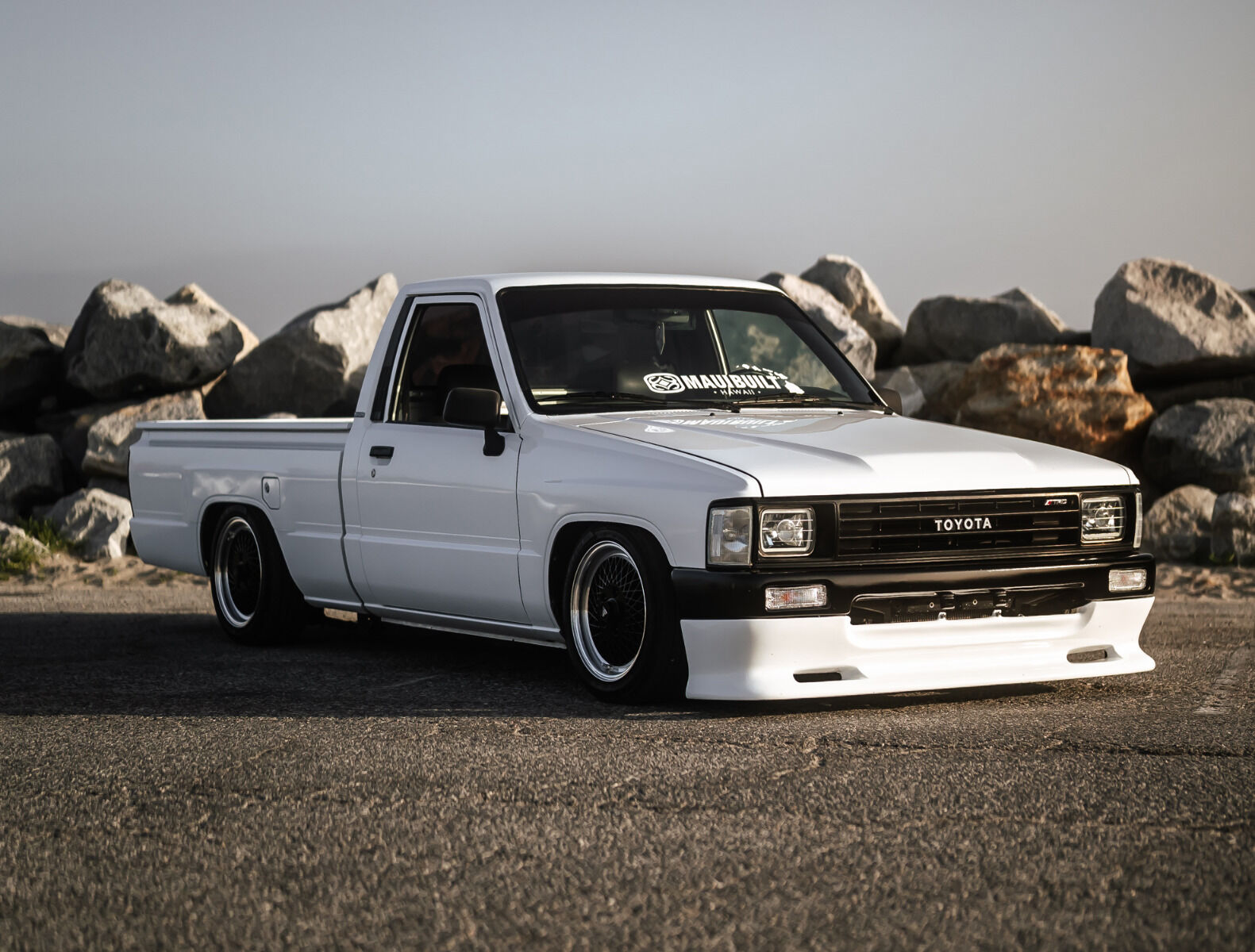 1989-1991 Toyota Pickup Street Scene Urethane Front Bumper Lip/Air Dam