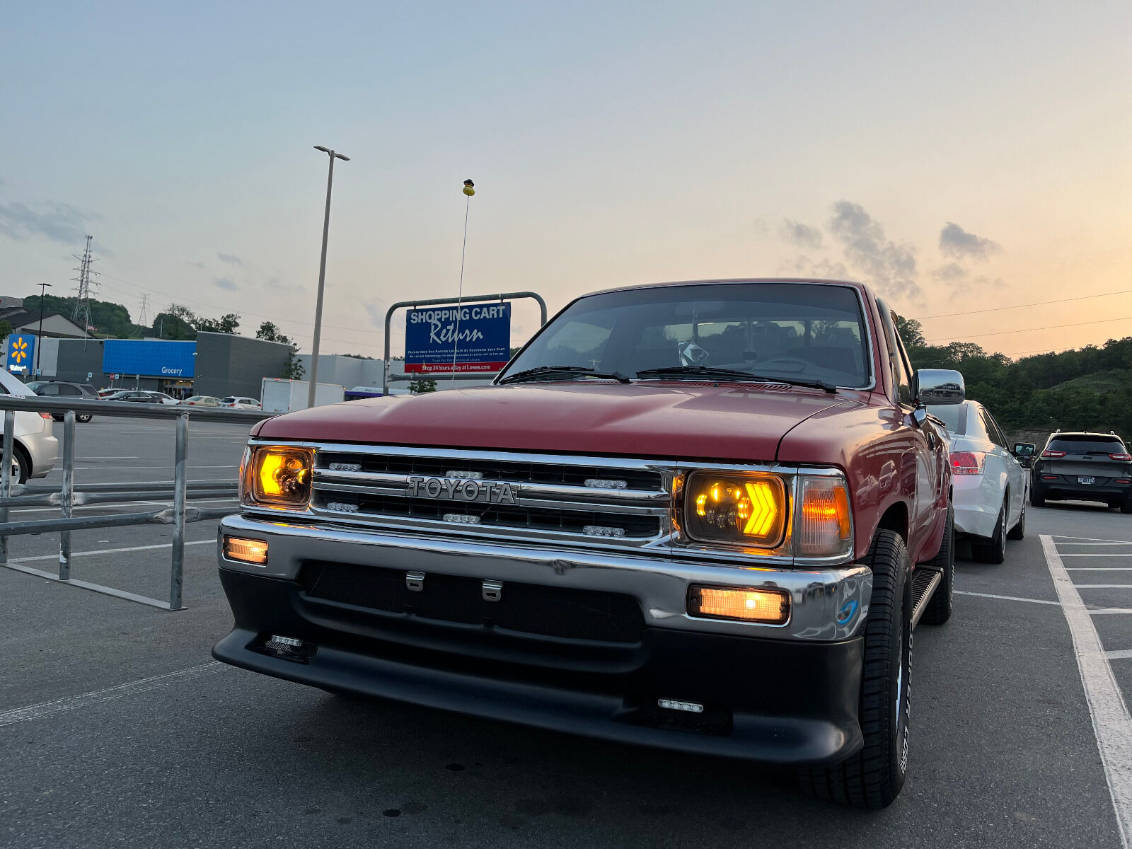 1992-1995 Toyota Pickup Street Scene Urethane Front Bumper Lip/Air Dam