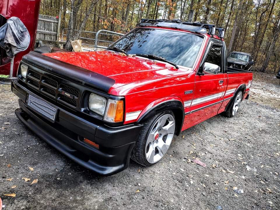 1986-1987 Mazda B2000 Street Scene Urethane Front Bumper Lip/Air Dam