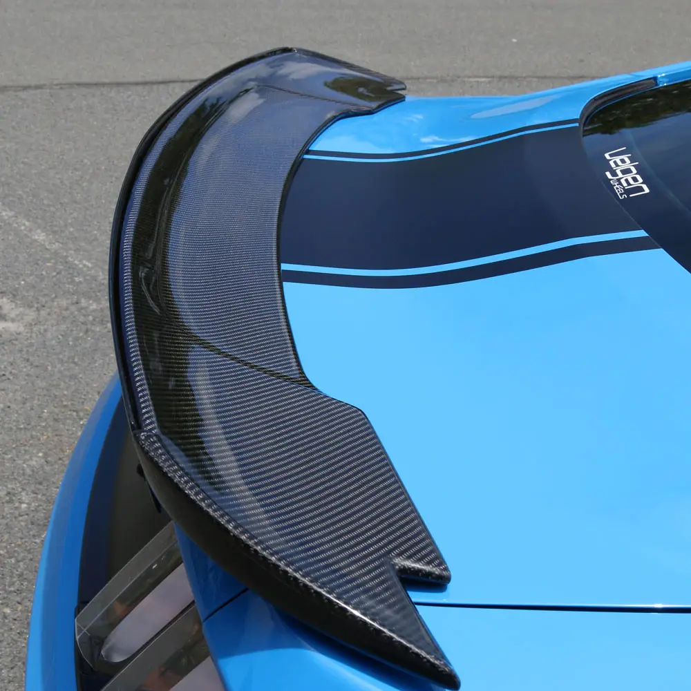 2015-2023 Ford Mustang Type-ST Carbon Fiber Spoiler w/Wickerbill by Anderson Composites