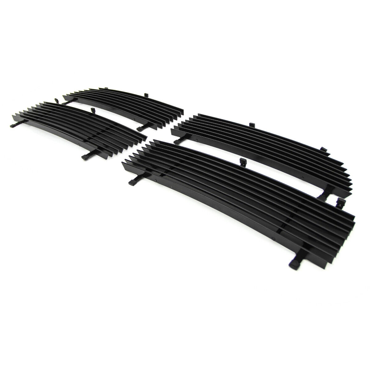 Ram 2500/3500 Grille 13-18 Dodge Ram 2500/3500 Aluminum Black 4 Piece Billet Series T-REX Grilles
