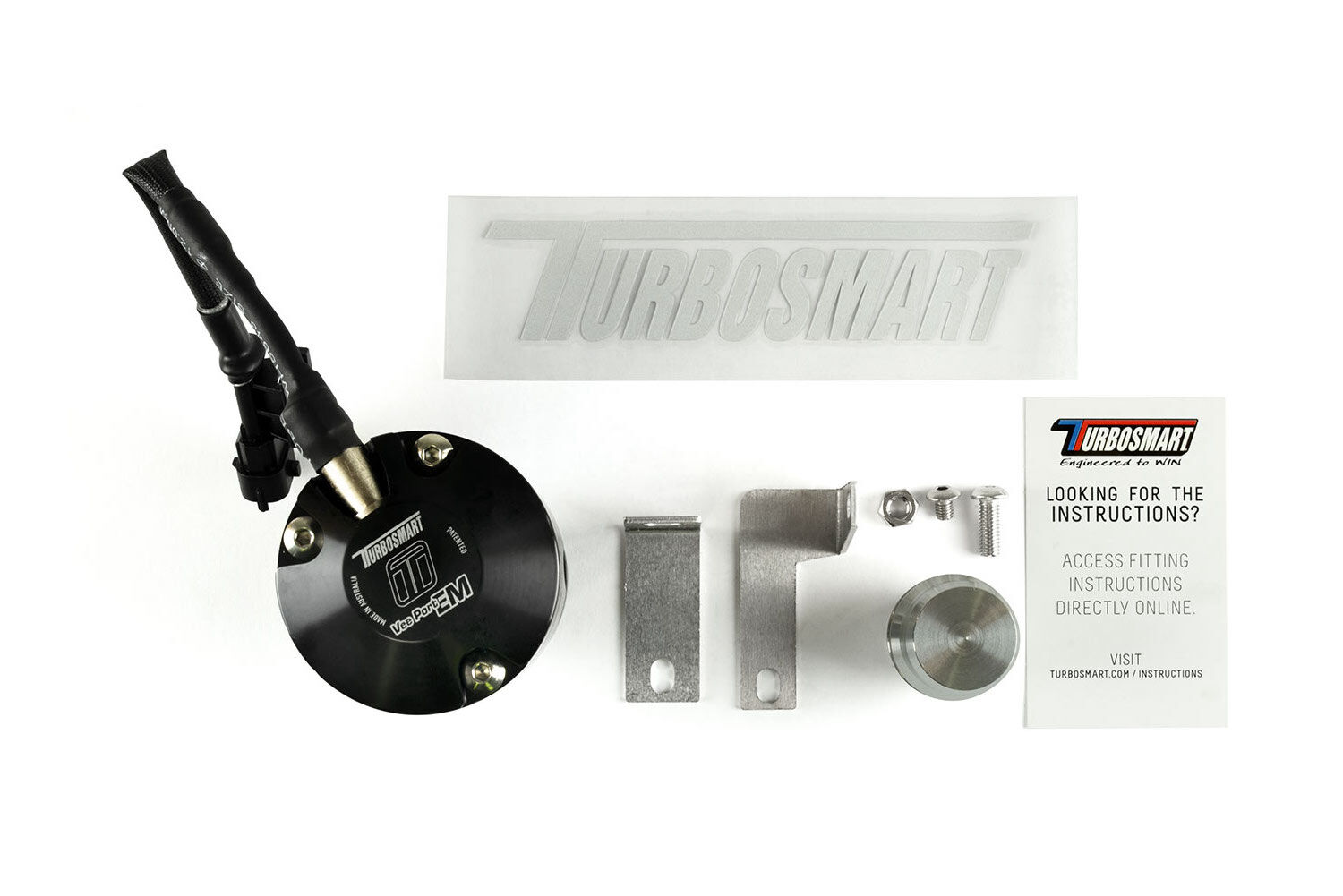 TurboSmart Turbo Vee Port EM Blow Off Valve for 2013-2017 Ford F-150 King Ranch/Lariat/Platinum/XL/XLT 3.5L Turbo