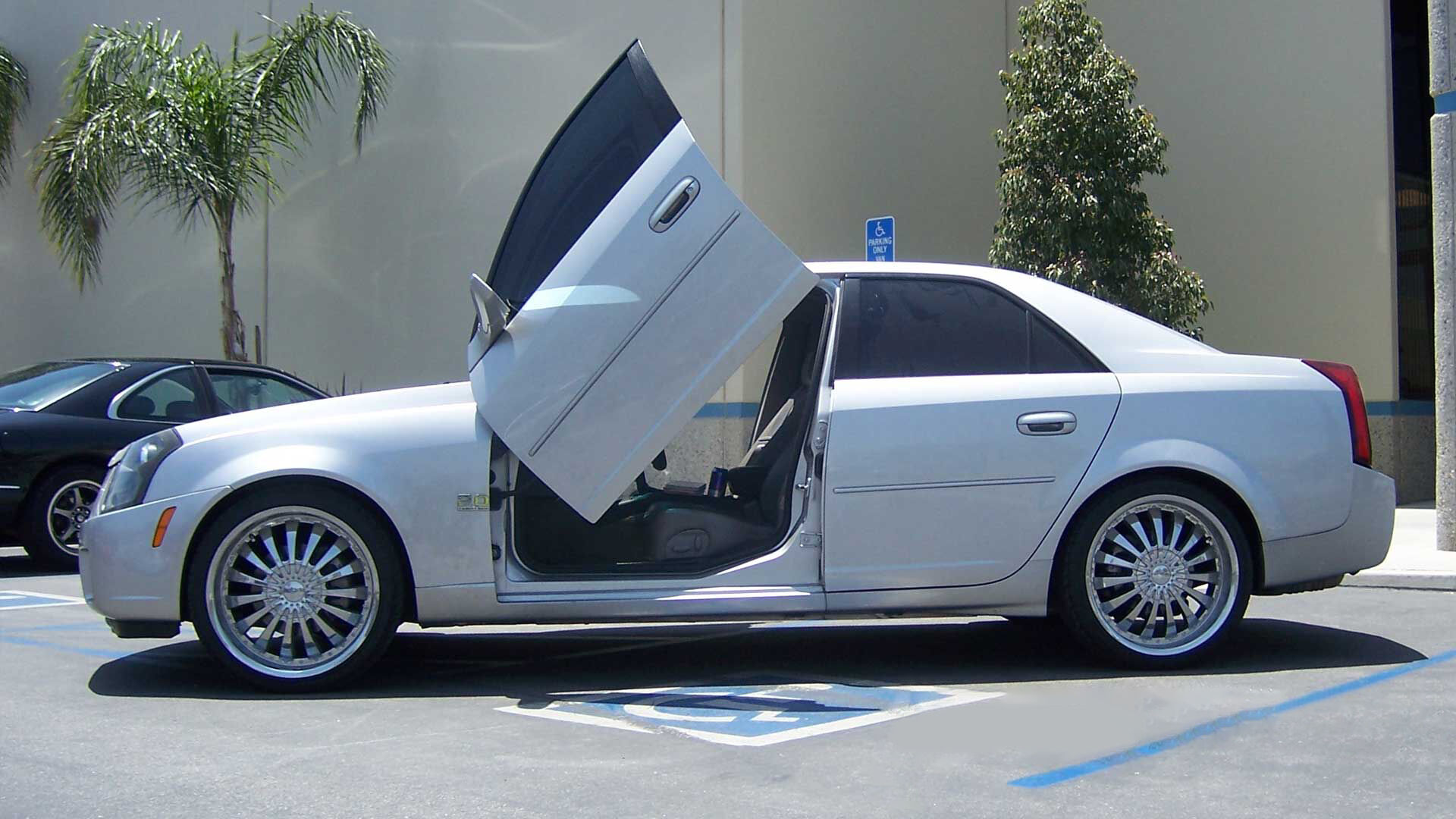2003-2007 Cadillac CTS Bolt-On Vertical Lambo Door Conversion Kit - VDI-VDCCADCTS0207
