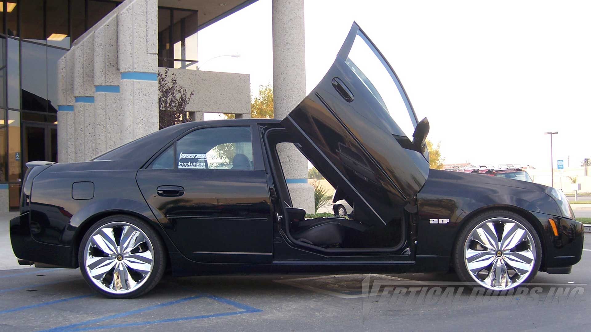 2003-2007 Cadillac CTS Bolt-On Vertical Lambo Door Conversion Kit