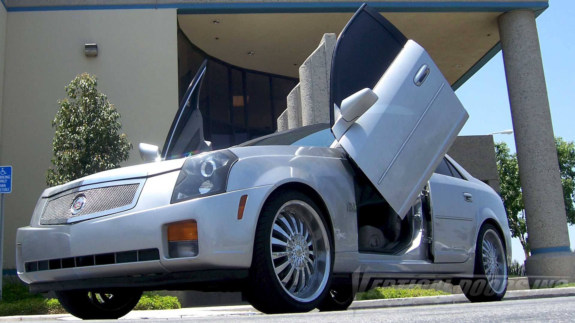 2003-2007 Cadillac CTS Bolt-On Vertical Lambo Door Conversion Kit