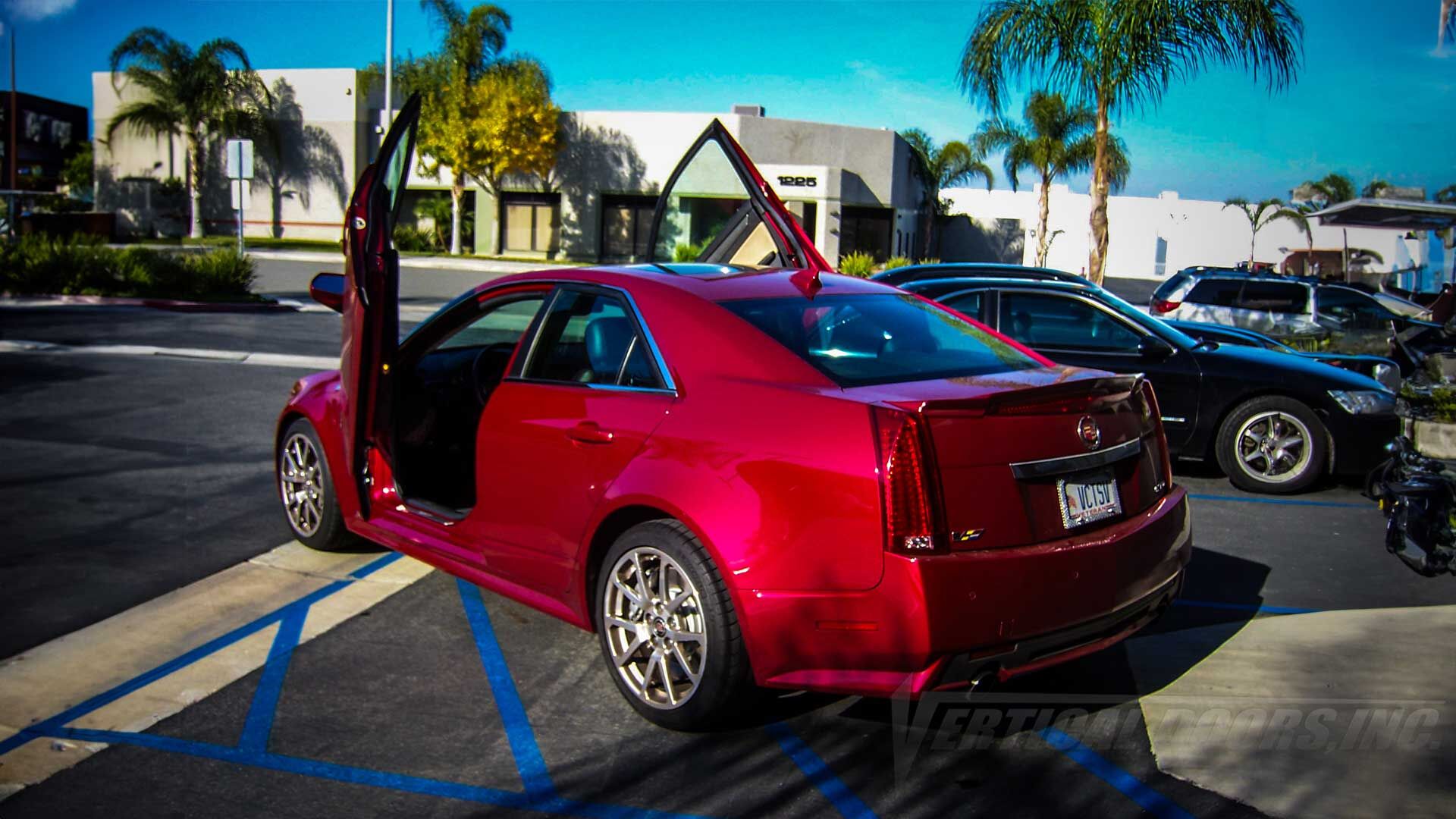 2008-2013 Cadillac CTS 4DR Bolt-On Vertical Lambo Door Conversion Kit
