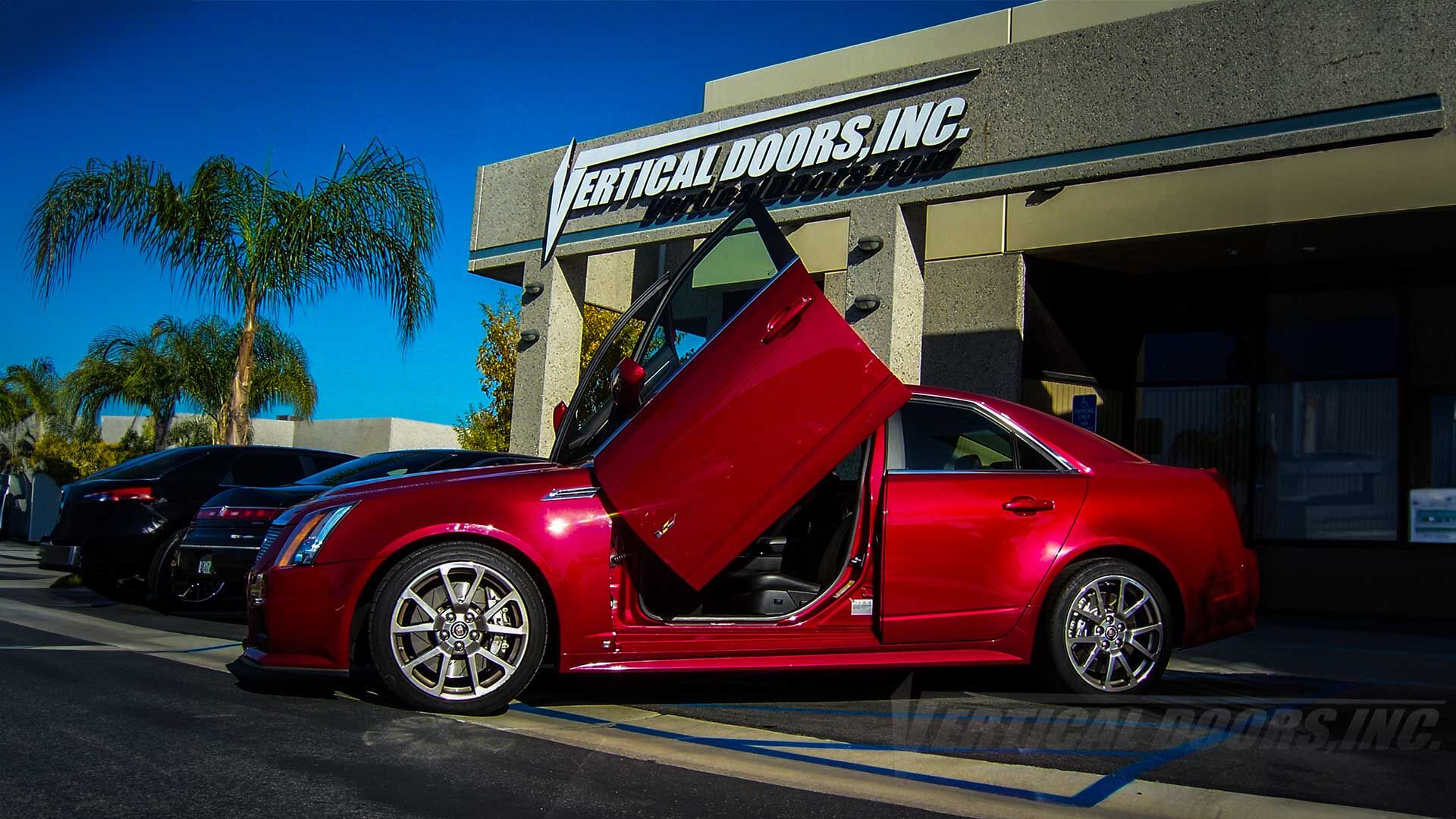 2008-2013 Cadillac CTS 4DR Bolt-On Vertical Lambo Door Conversion Kit