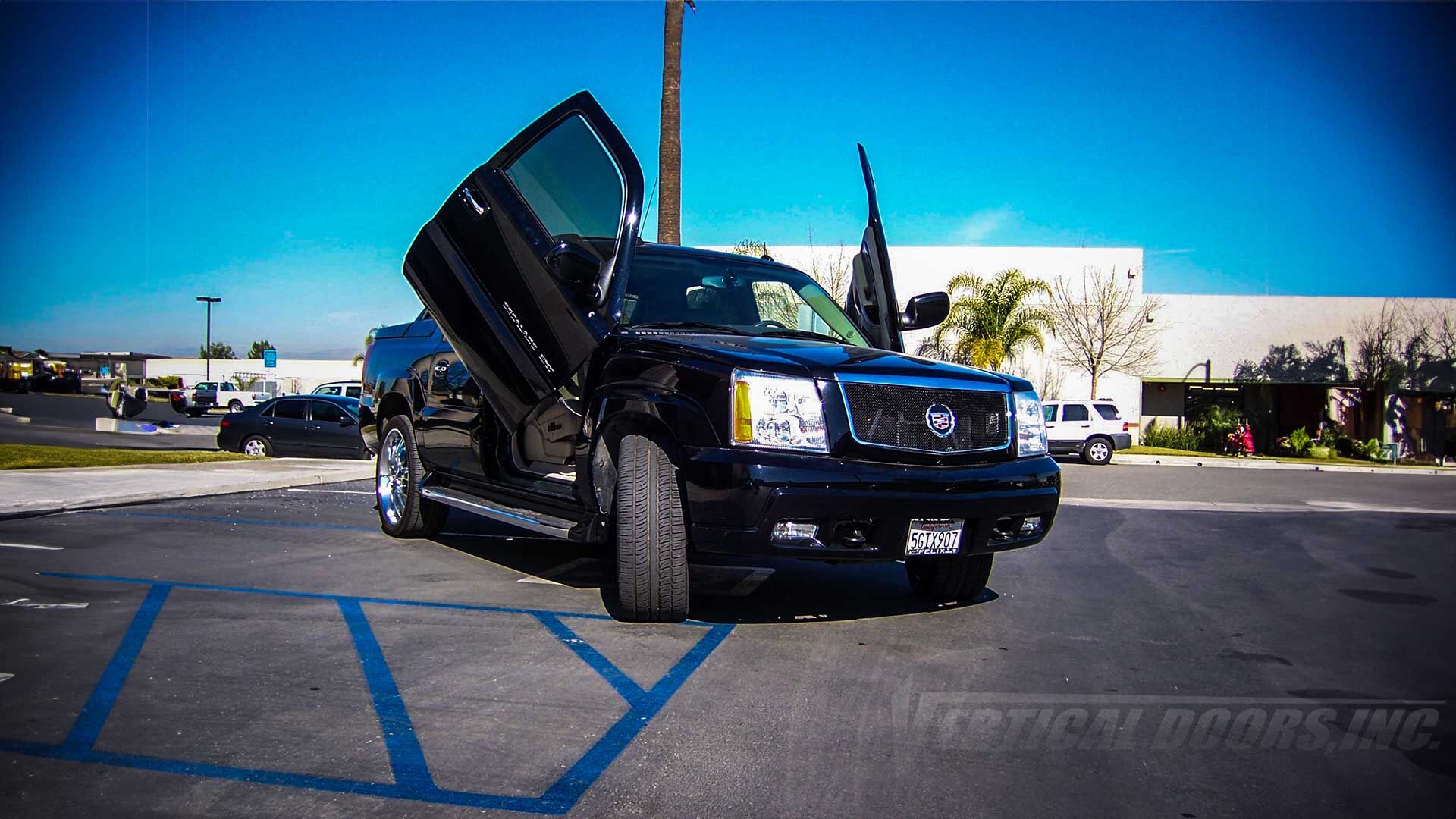 2002-2006 Cadillac Escalade Bolt-On Vertical Door Conversion Kit