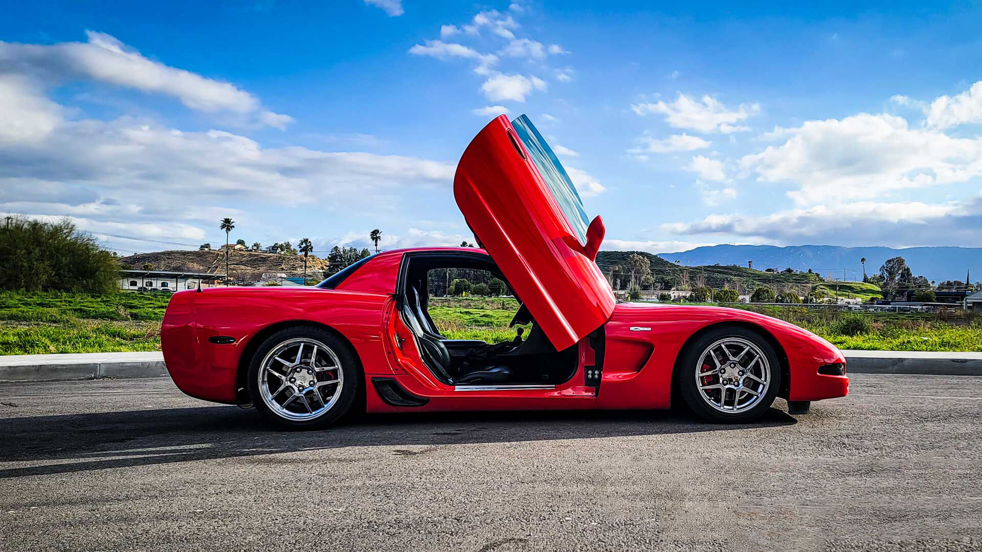 1997-2004 Corvette Bolt-On Vertical Door Conversion Kit - VDI-VDCCHEVYCOR9704