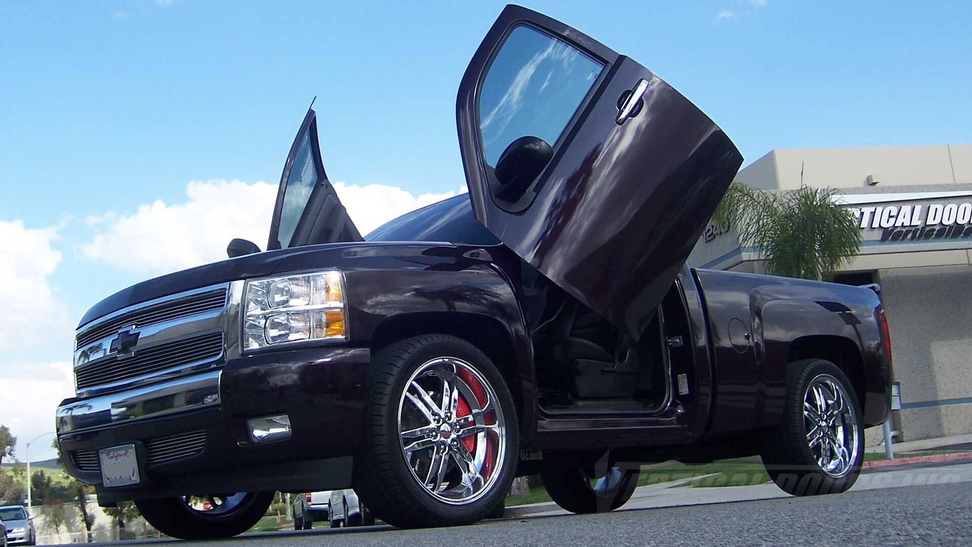 2007-2014 Chevy Silverado Bolt-On Vertical Lambo Door Conversion Kit