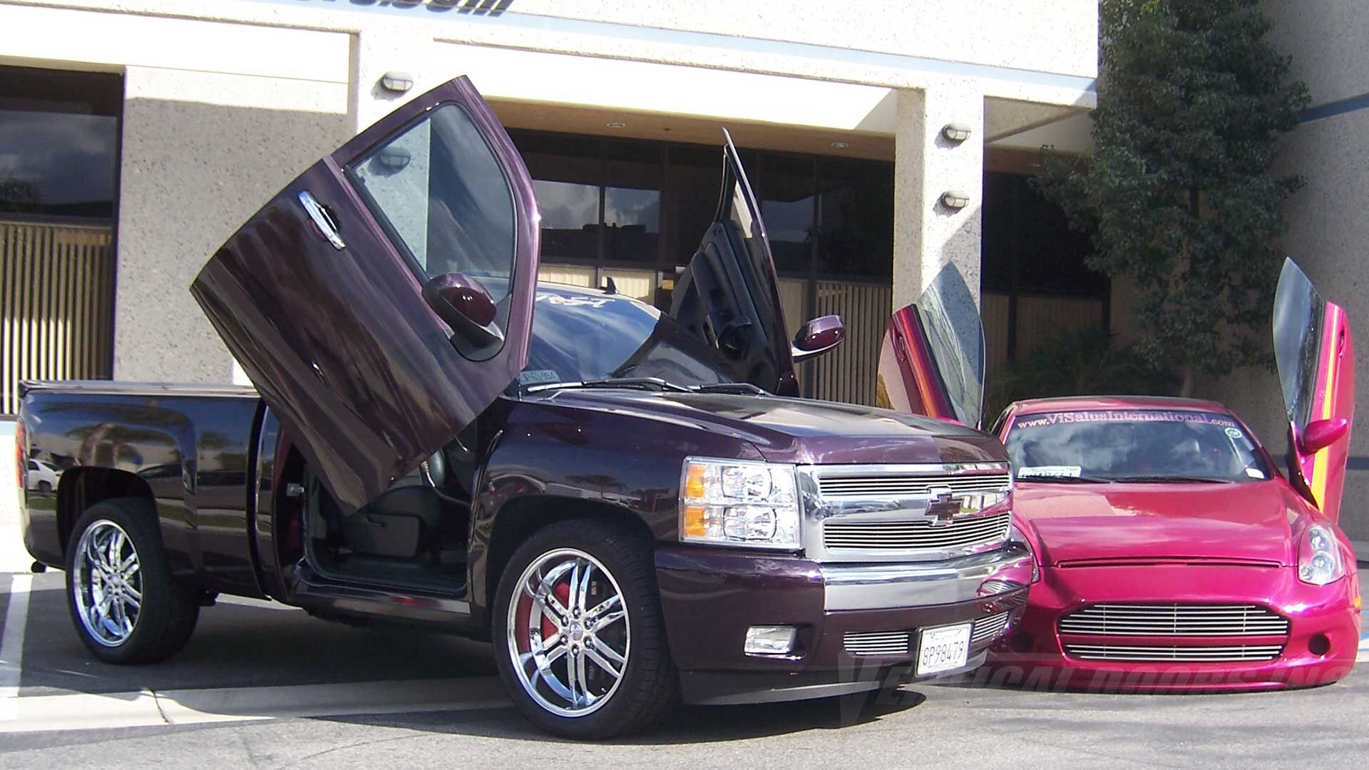 2007-2014 Chevy Silverado Bolt-On Vertical Lambo Door Conversion Kit