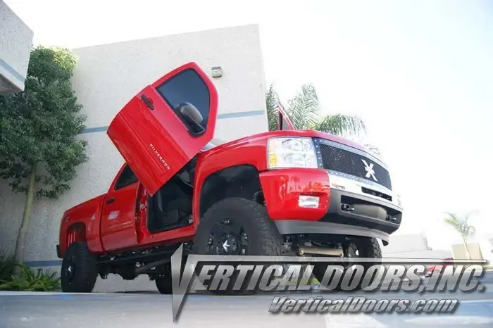 2007-2014 Chevy Silverado Bolt-On Vertical Lambo Door Conversion Kit
