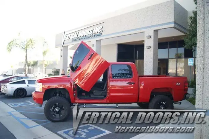 2007-2014 Chevy Silverado Bolt-On Vertical Lambo Door Conversion Kit