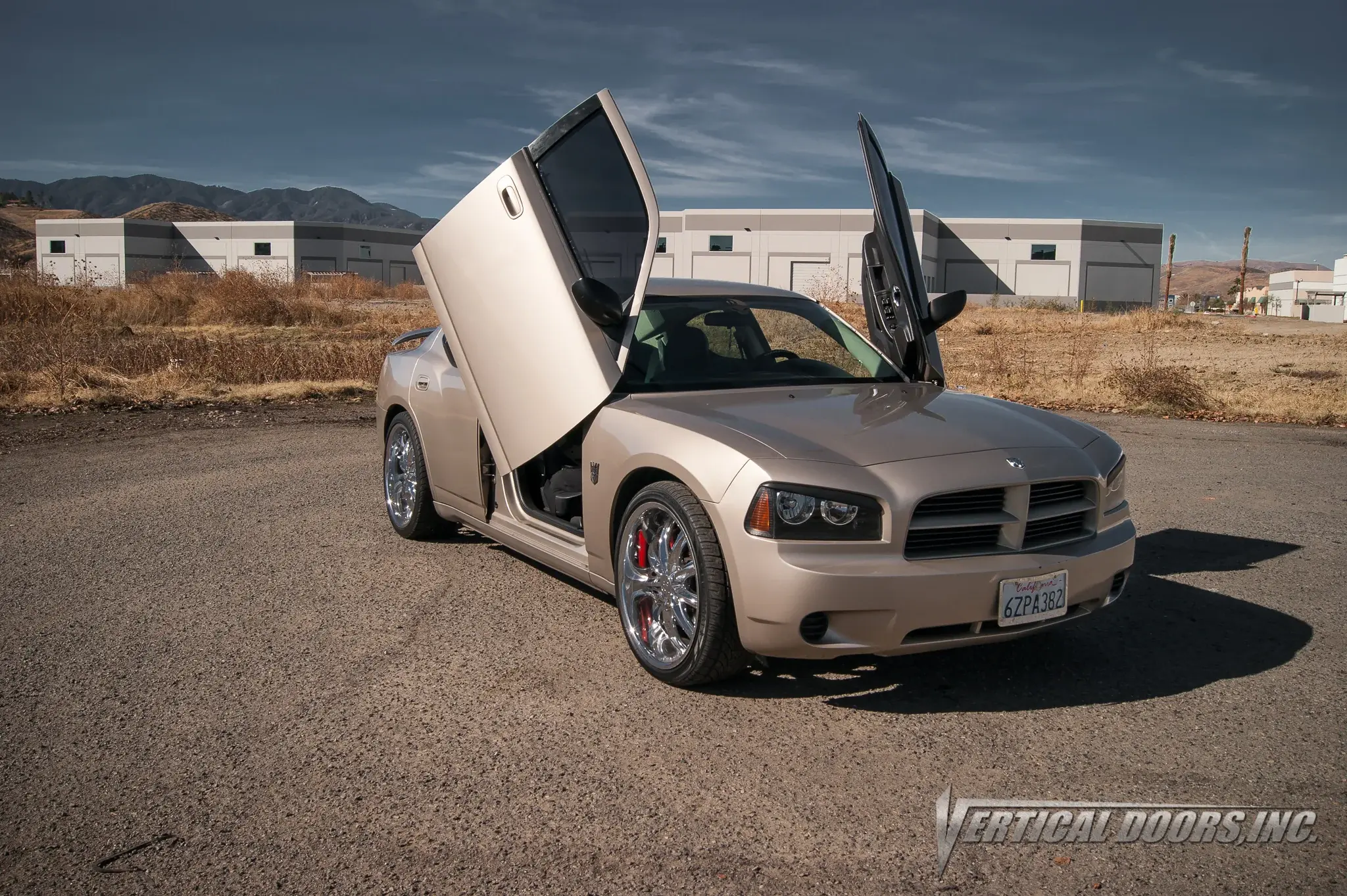 2006-2010 Dodge Charger Bolt-On Vertical Door Conversion Kit
