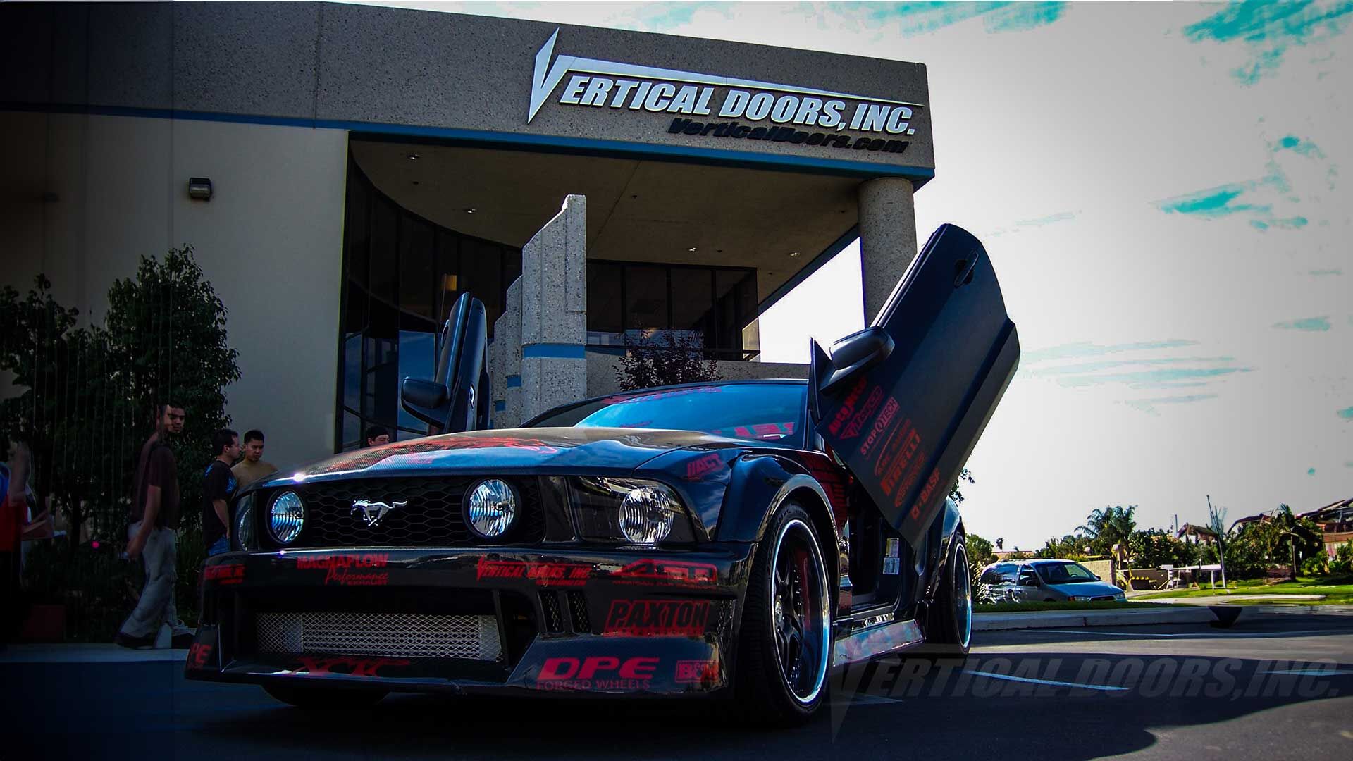 2005-2010 Ford Mustang Bolt-On Vertical Lambo Door Conversion