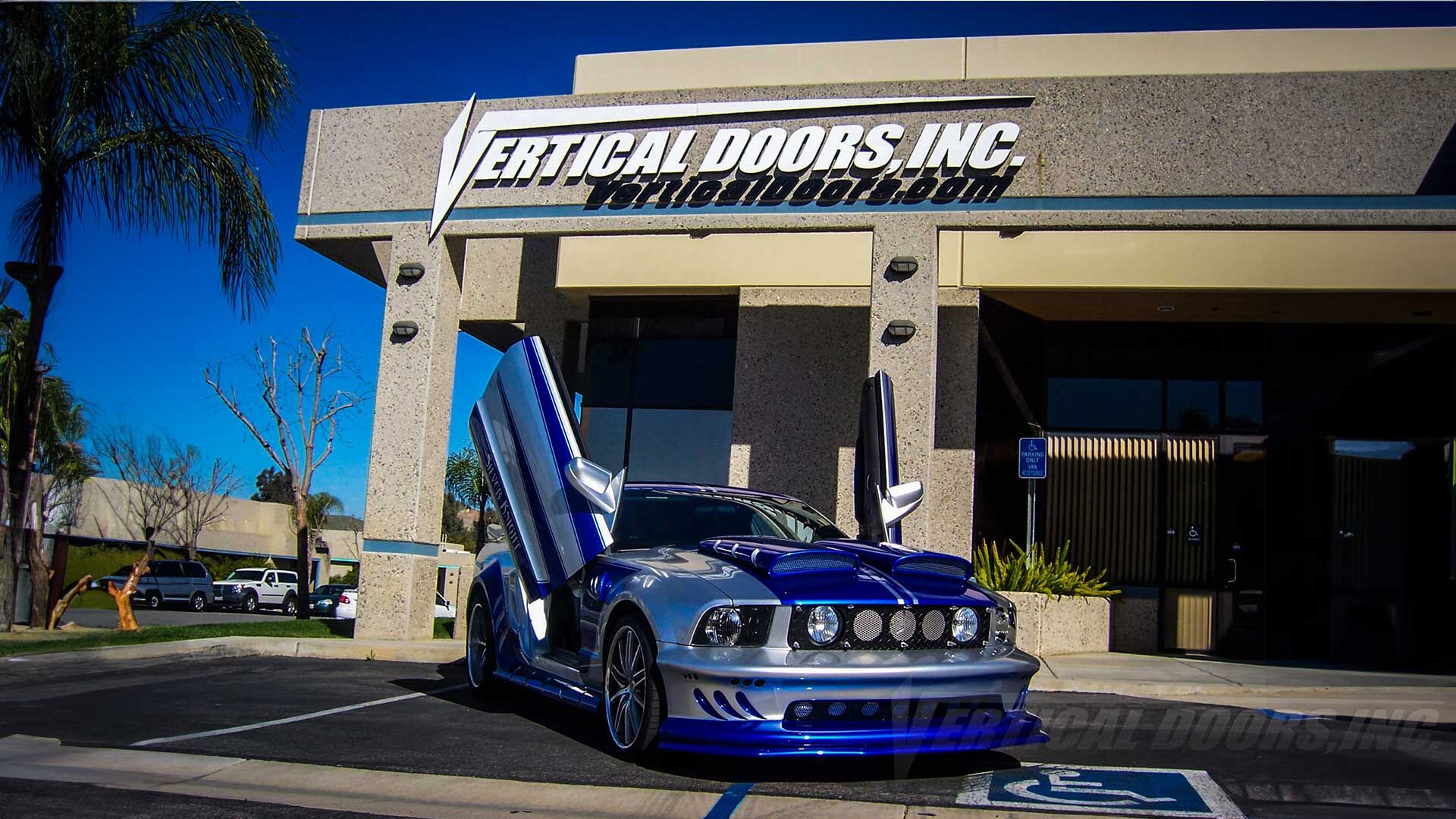 2005-2010 Ford Mustang Bolt-On Vertical Lambo Door Conversion