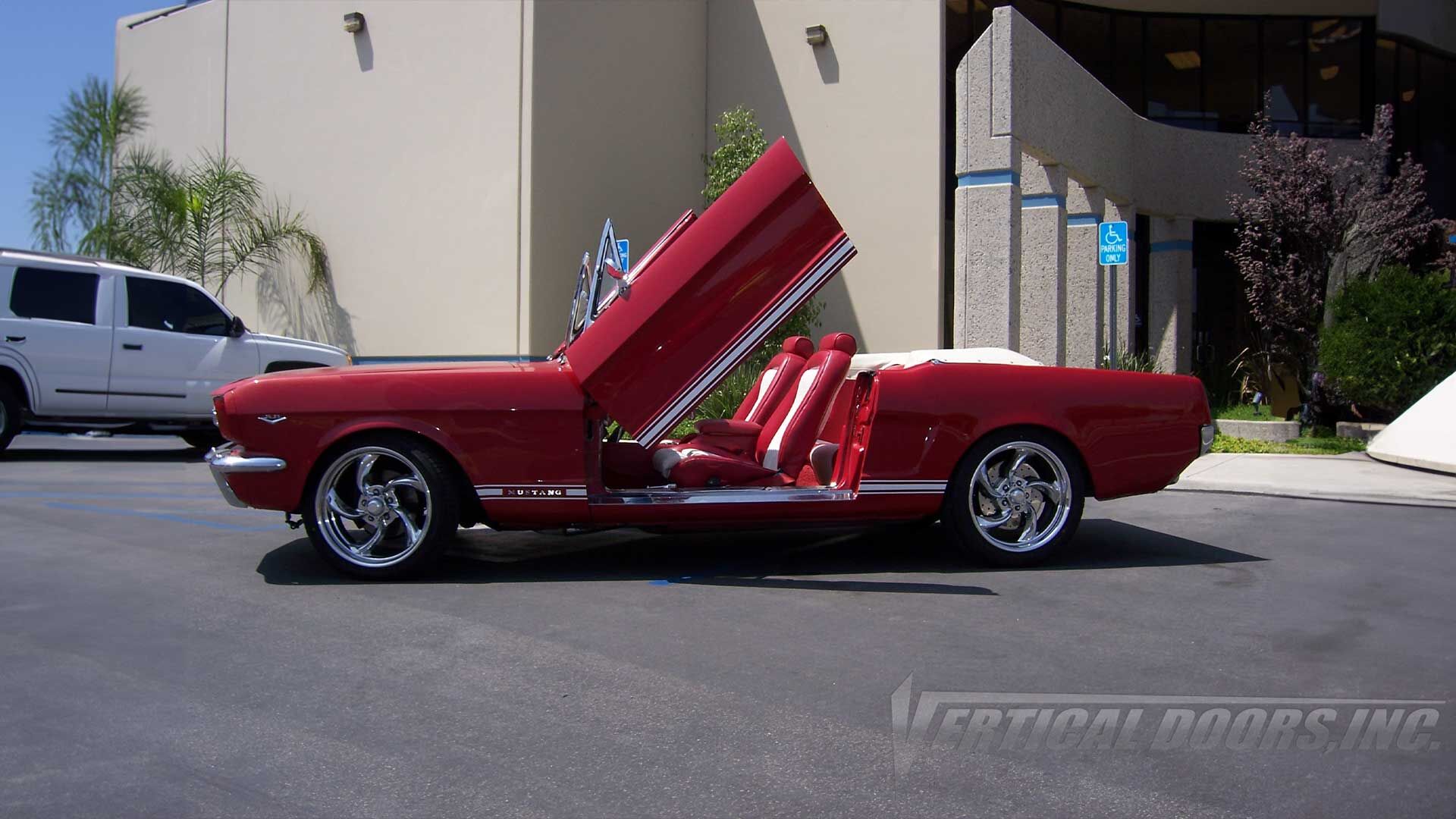 1964-1966 Ford Mustang Bolt-On Vertical Lambo Door Conversion Kit