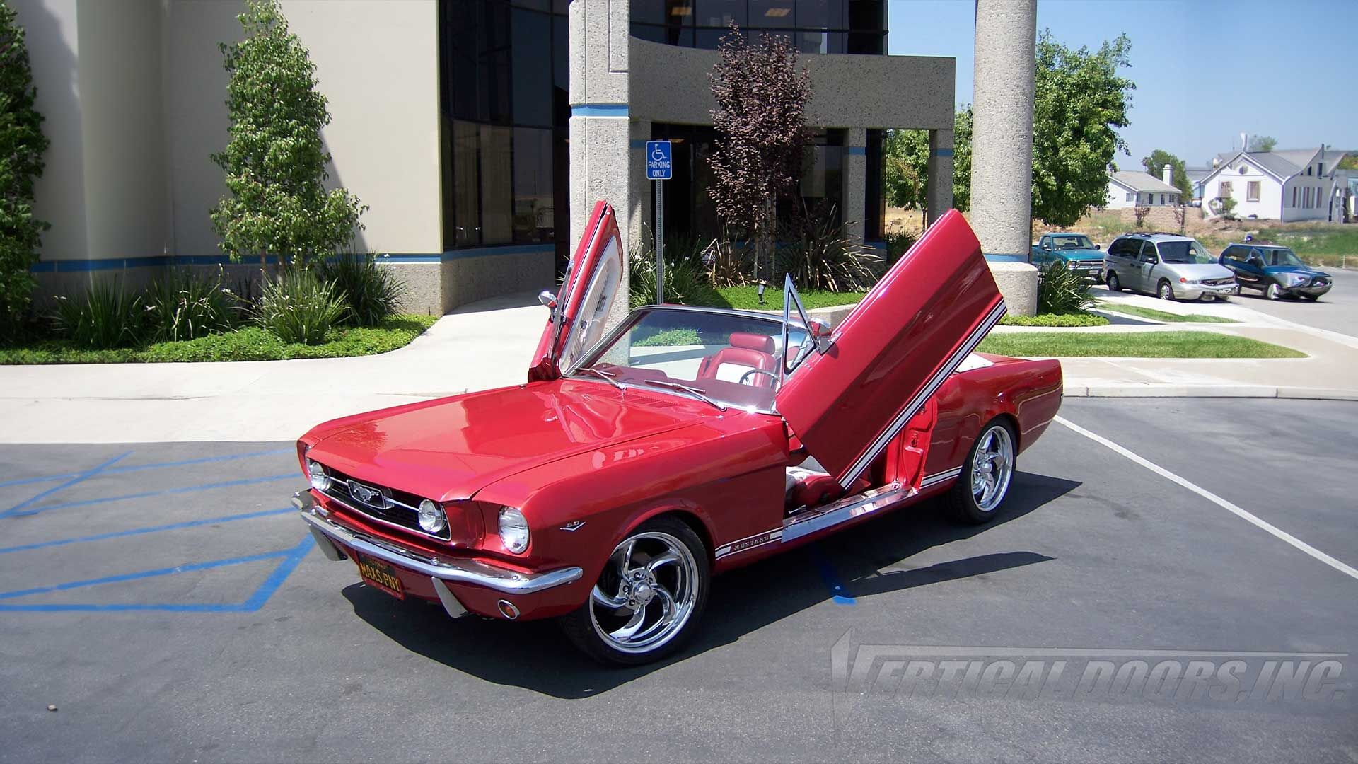1964-1966 Ford Mustang Bolt-On Vertical Lambo Door Conversion Kit