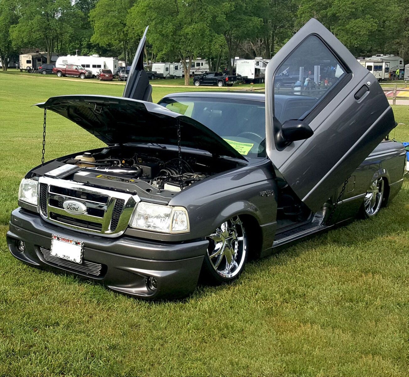 1998-2004 Ford Ranger BoltOn Vertical Door Conversion - VDI-VDCFR9808