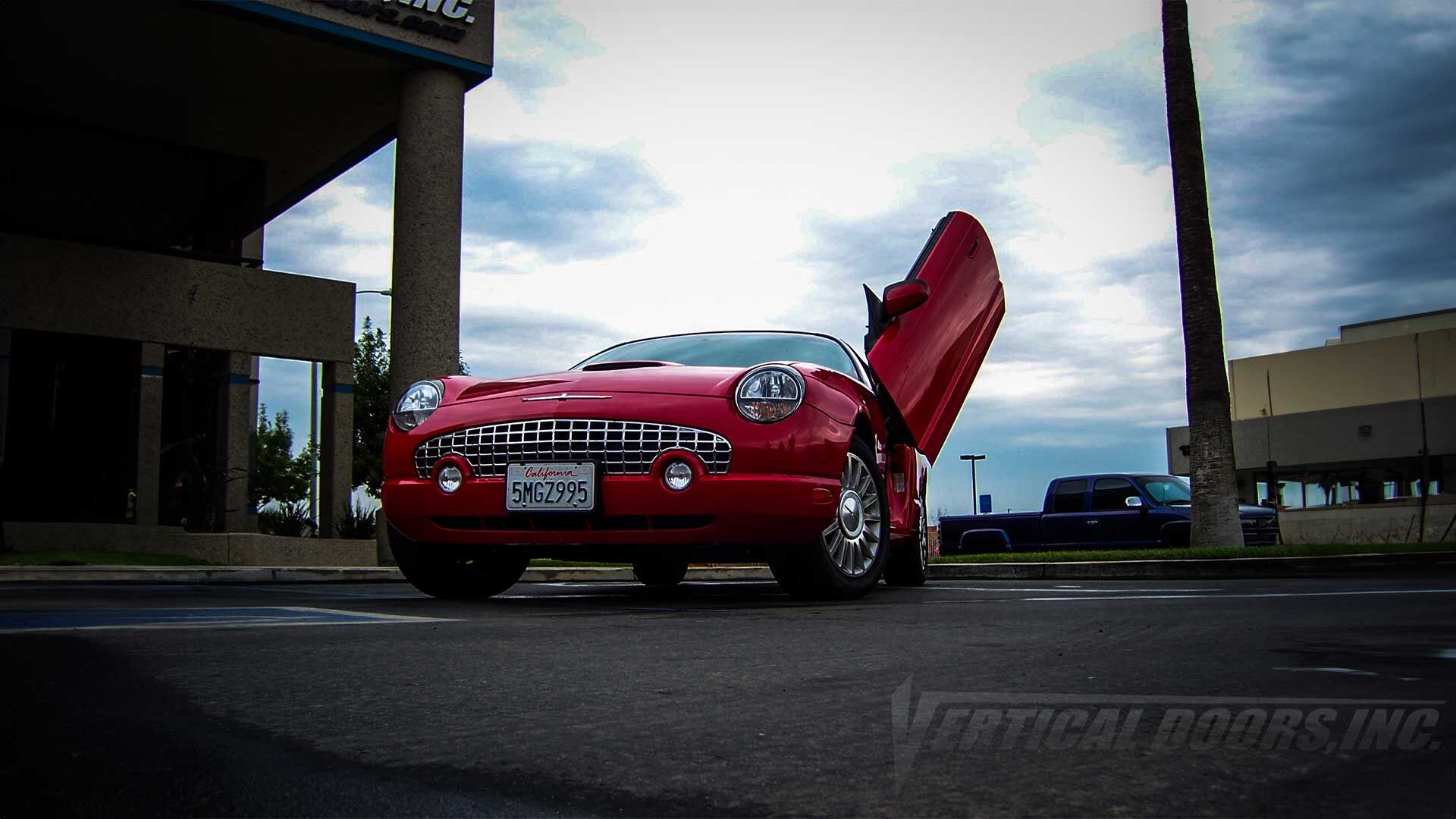2002-2006 Ford Thunderbird Bolt-On Vertical Door Conversion