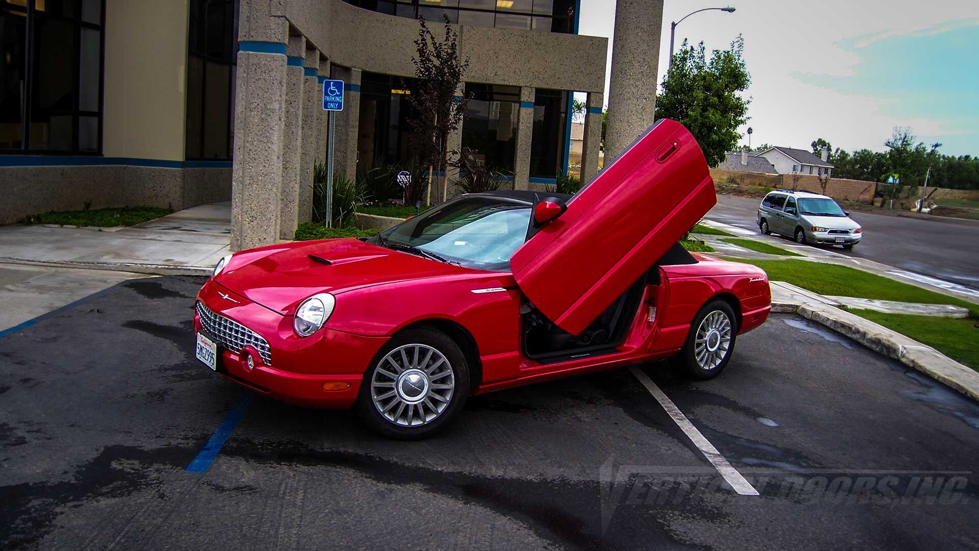 2002-2006 Ford Thunderbird Bolt-On Vertical Door Conversion