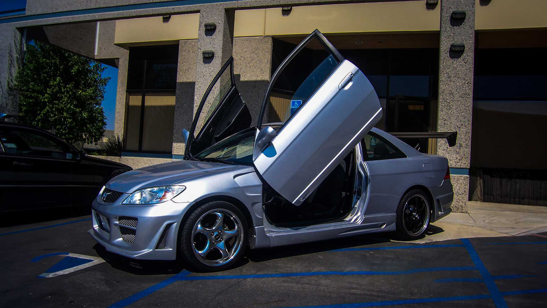2001-2005 Honda Civic BoltOn Vertical Lambo Door Conversion - VDI-VDCHC0105