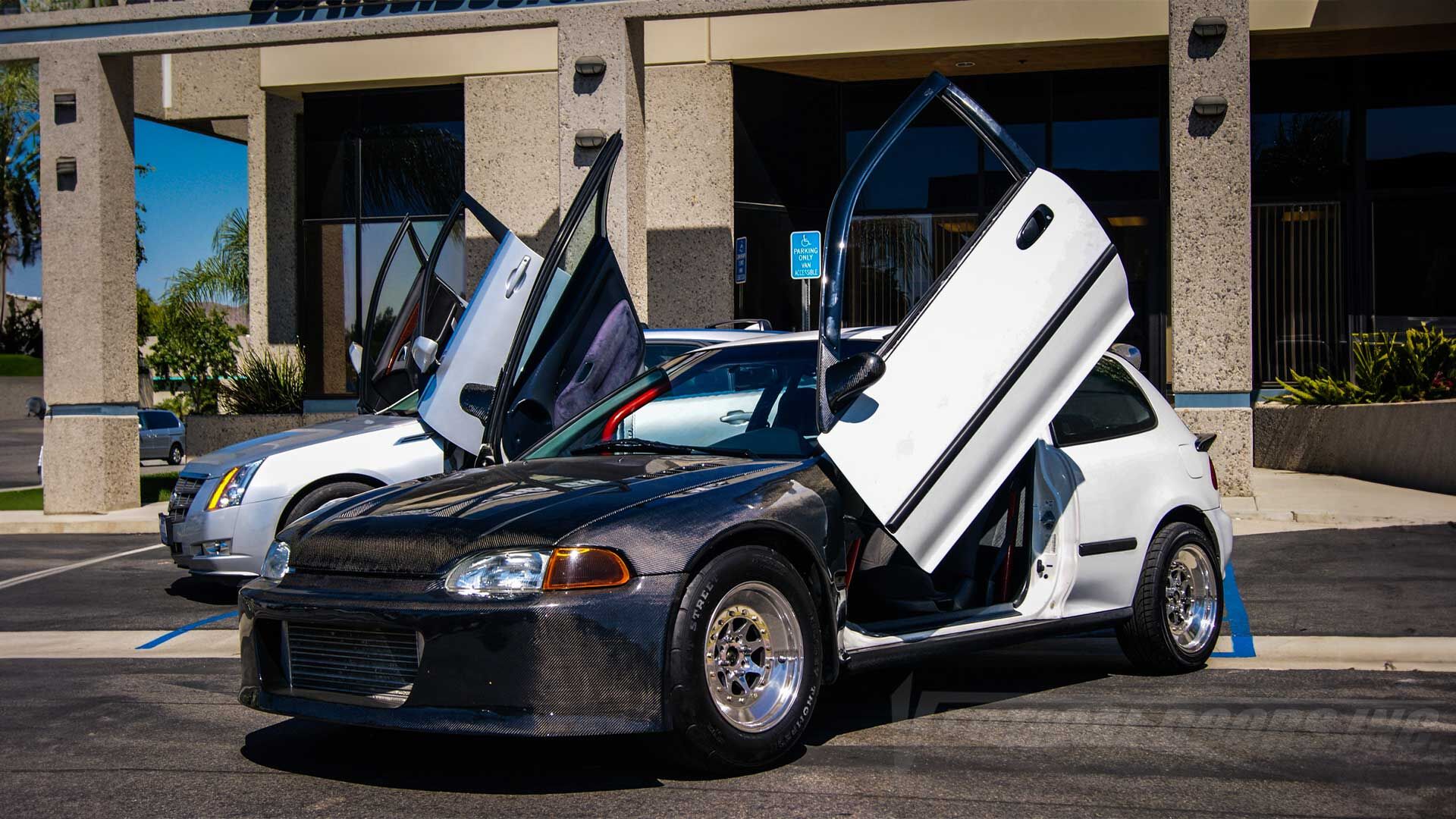 1992-1995 Honda Civic Bolt-On Vertical Lambo Door Conversion