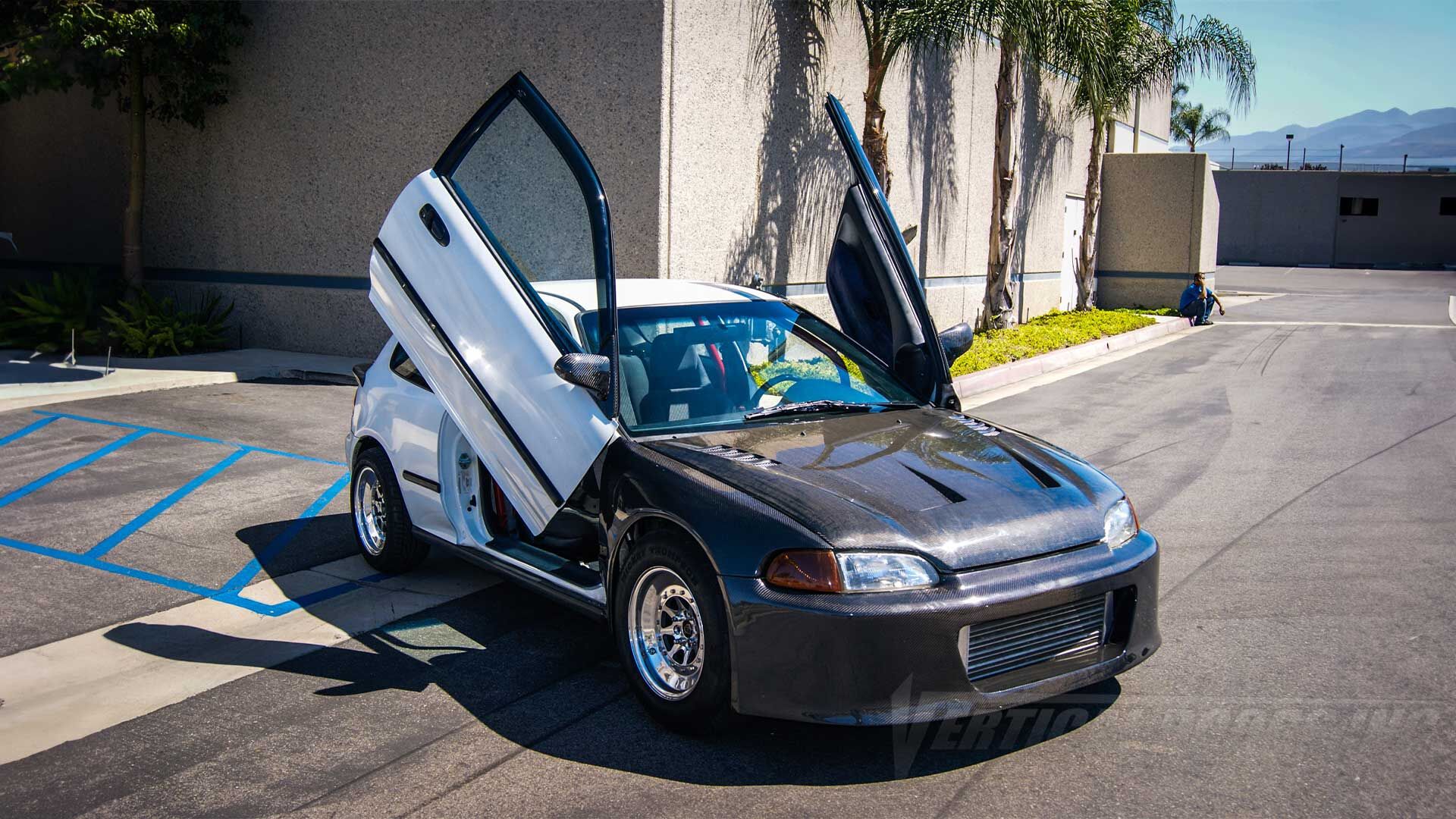 1992-1995 Honda Civic Bolt-On Vertical Lambo Door Conversion