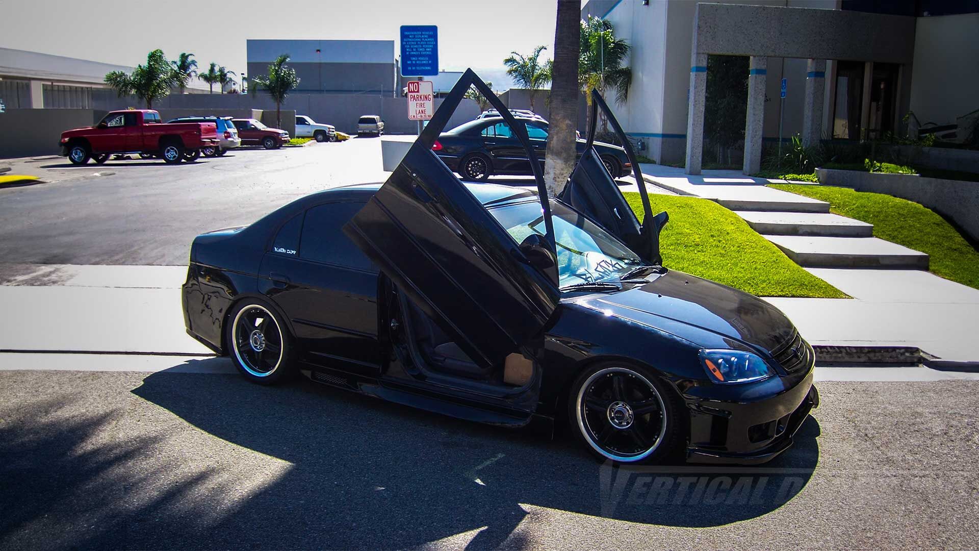 1996-2000 Honda Civic Bolt-On Vertical Lambo Door Conversion Kit
