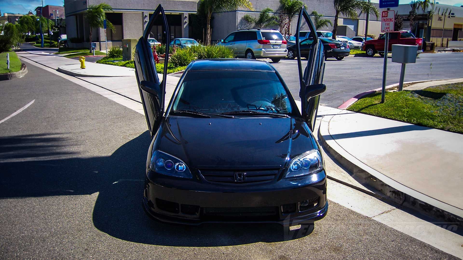 1996-2000 Honda Civic Bolt-On Vertical Lambo Door Conversion Kit