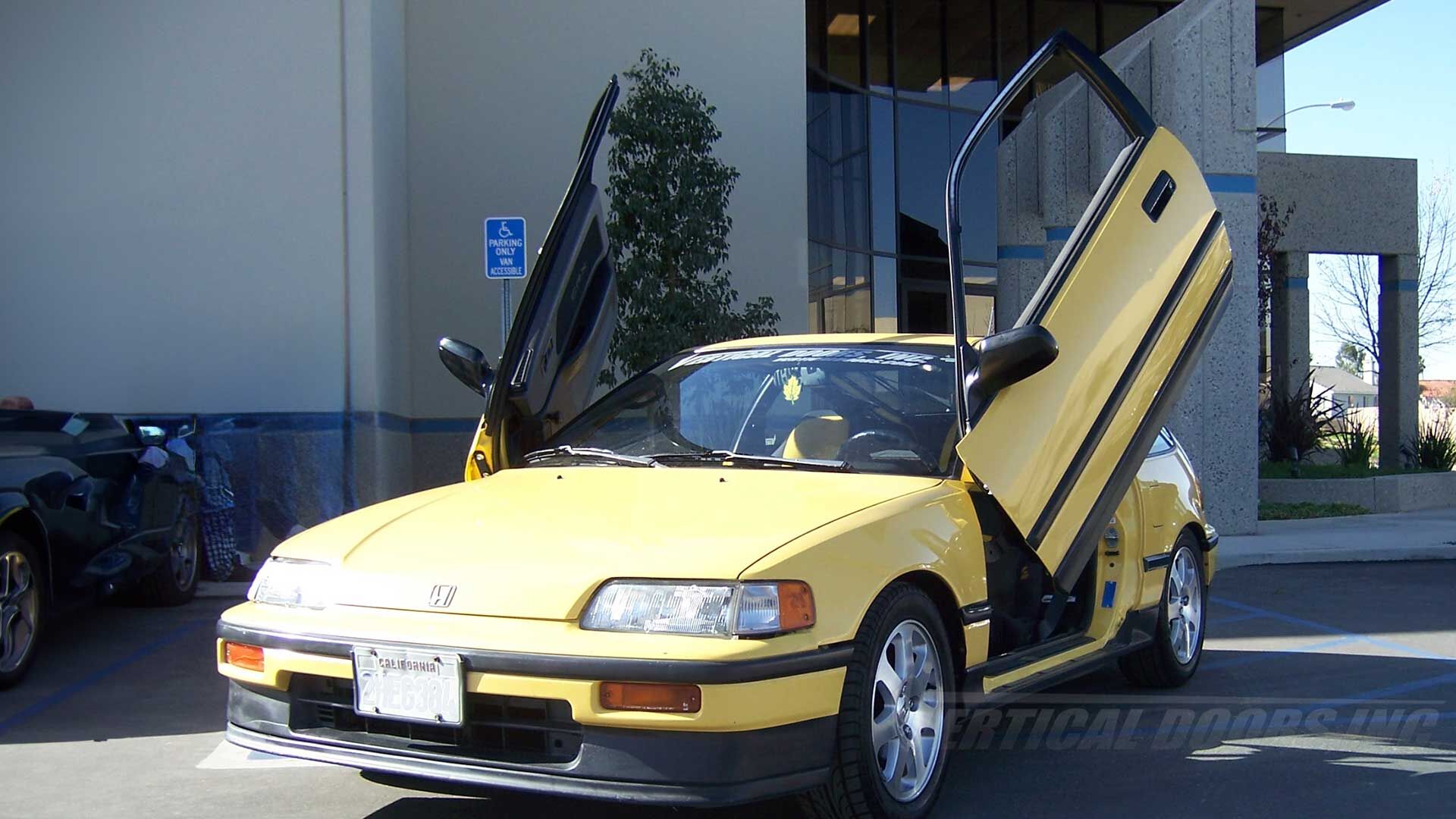 1988-1991 Honda Civic Bolt-On Vertical Lambo Door Conversion
