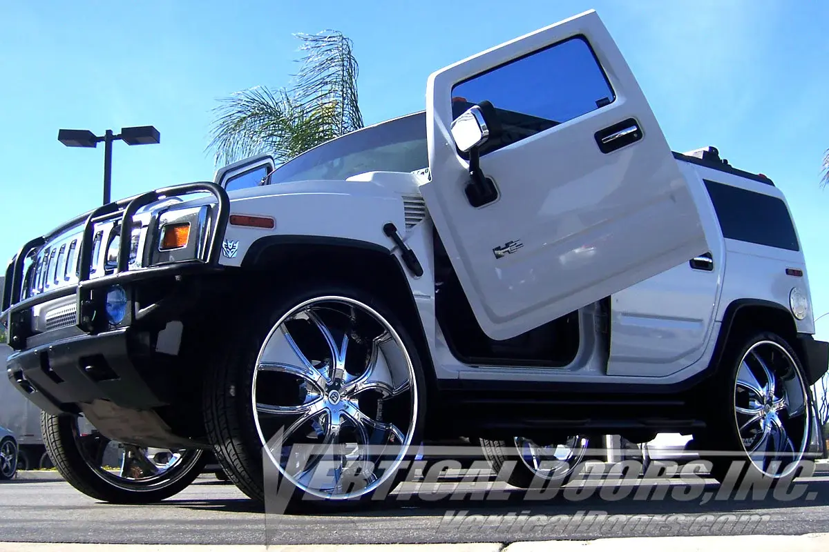 2003-2009 Hummer H2 BoltOn Vertical Lambo Door Conversion