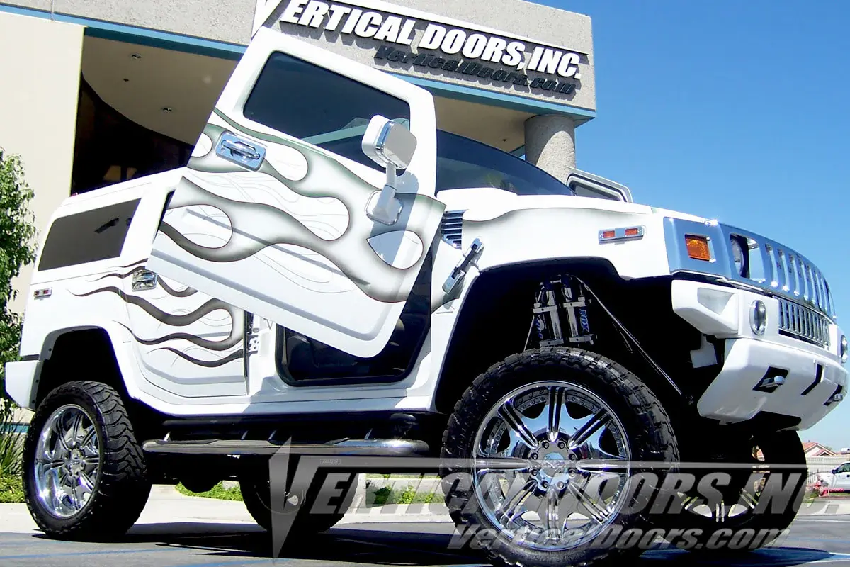 2003-2009 Hummer H2 BoltOn Vertical Lambo Door Conversion