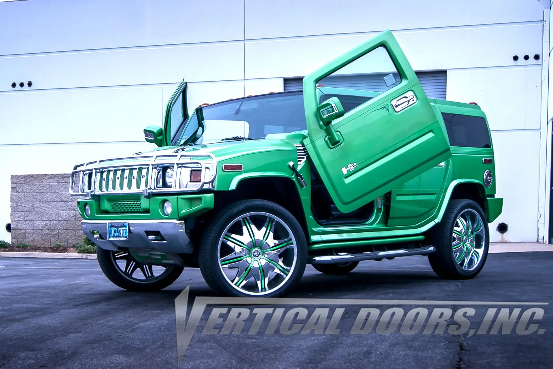 2003-2009 Hummer H2 BoltOn Vertical Lambo Door Conversion