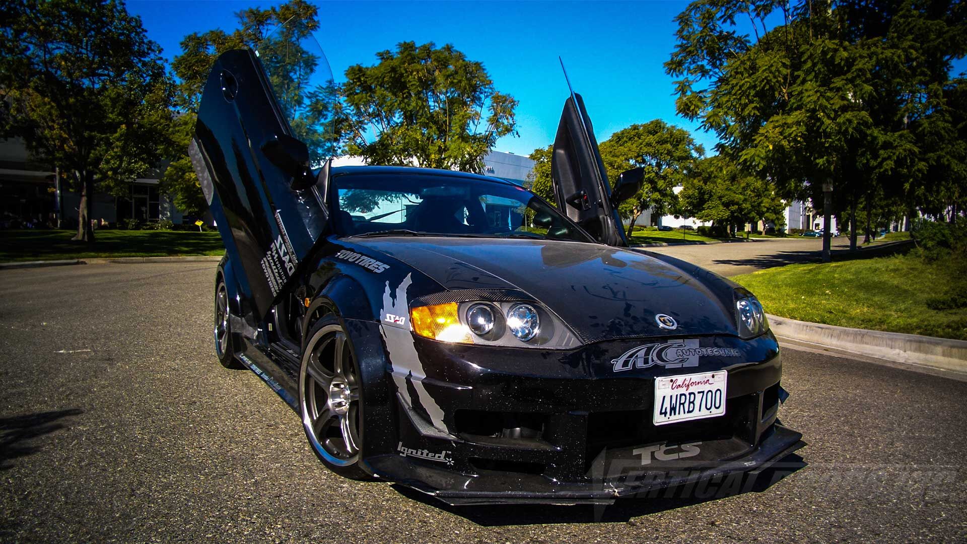 2003-2008 Hyundai Tiburon Bolt-On Vertical Door Conversion