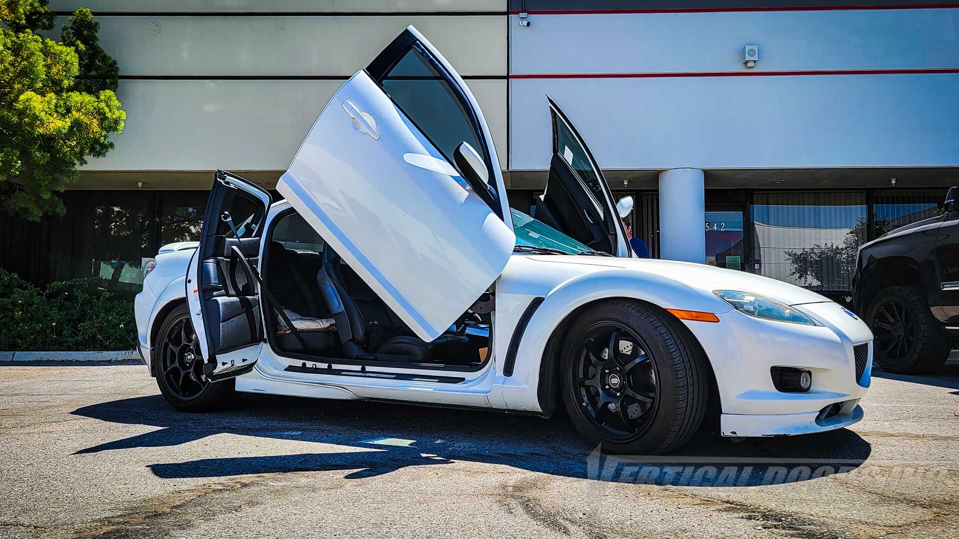 2004-2012 Mazda RX-8 Bolt-On Vertical Lambo Door Conversion