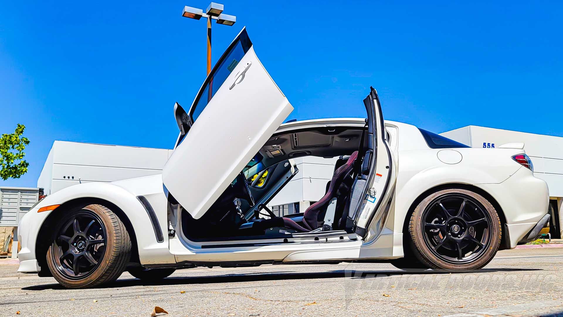 2004-2012 Mazda RX-8 Bolt-On Vertical Lambo Door Conversion
