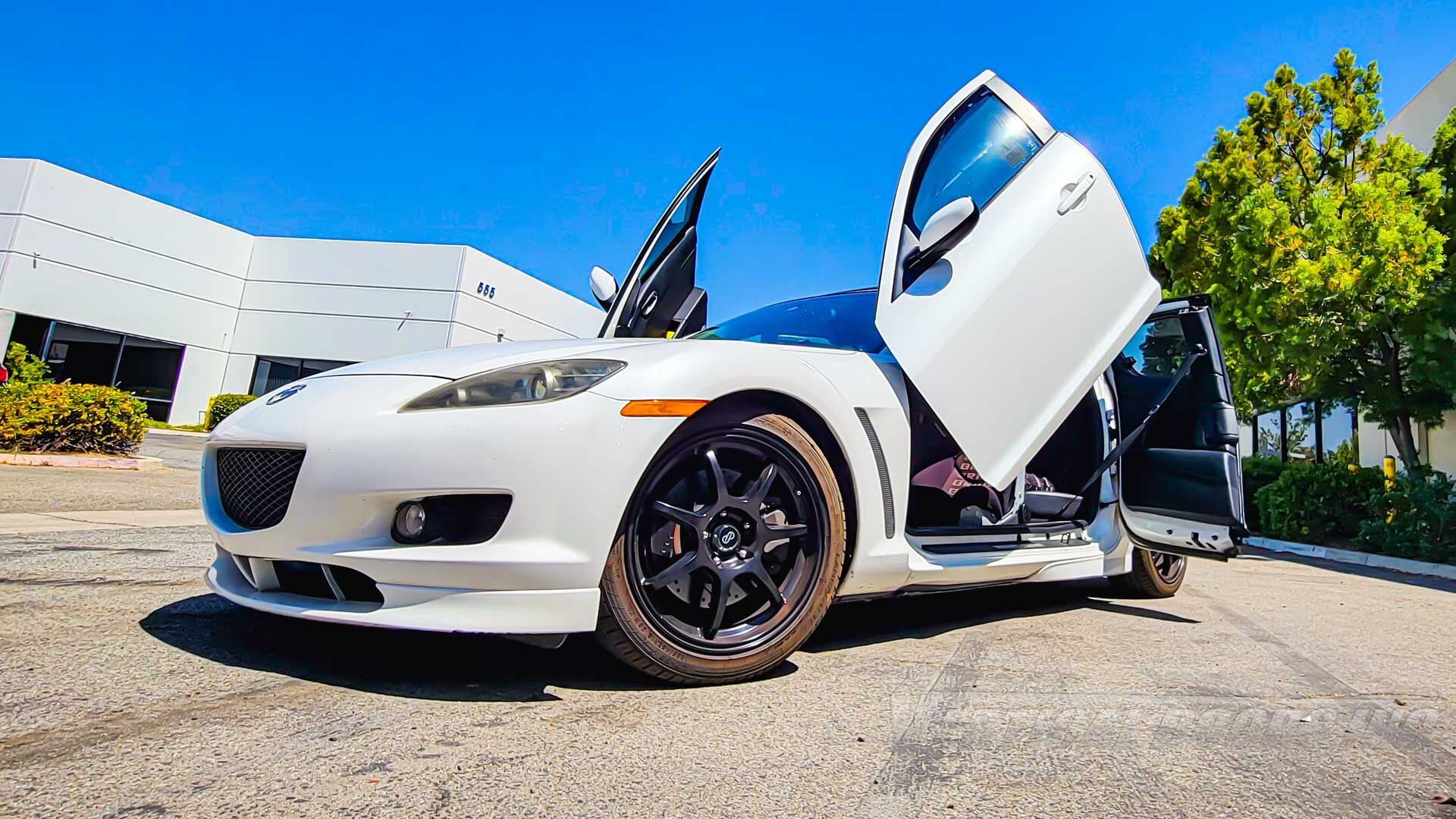 2004-2012 Mazda RX-8 Bolt-On Vertical Lambo Door Conversion