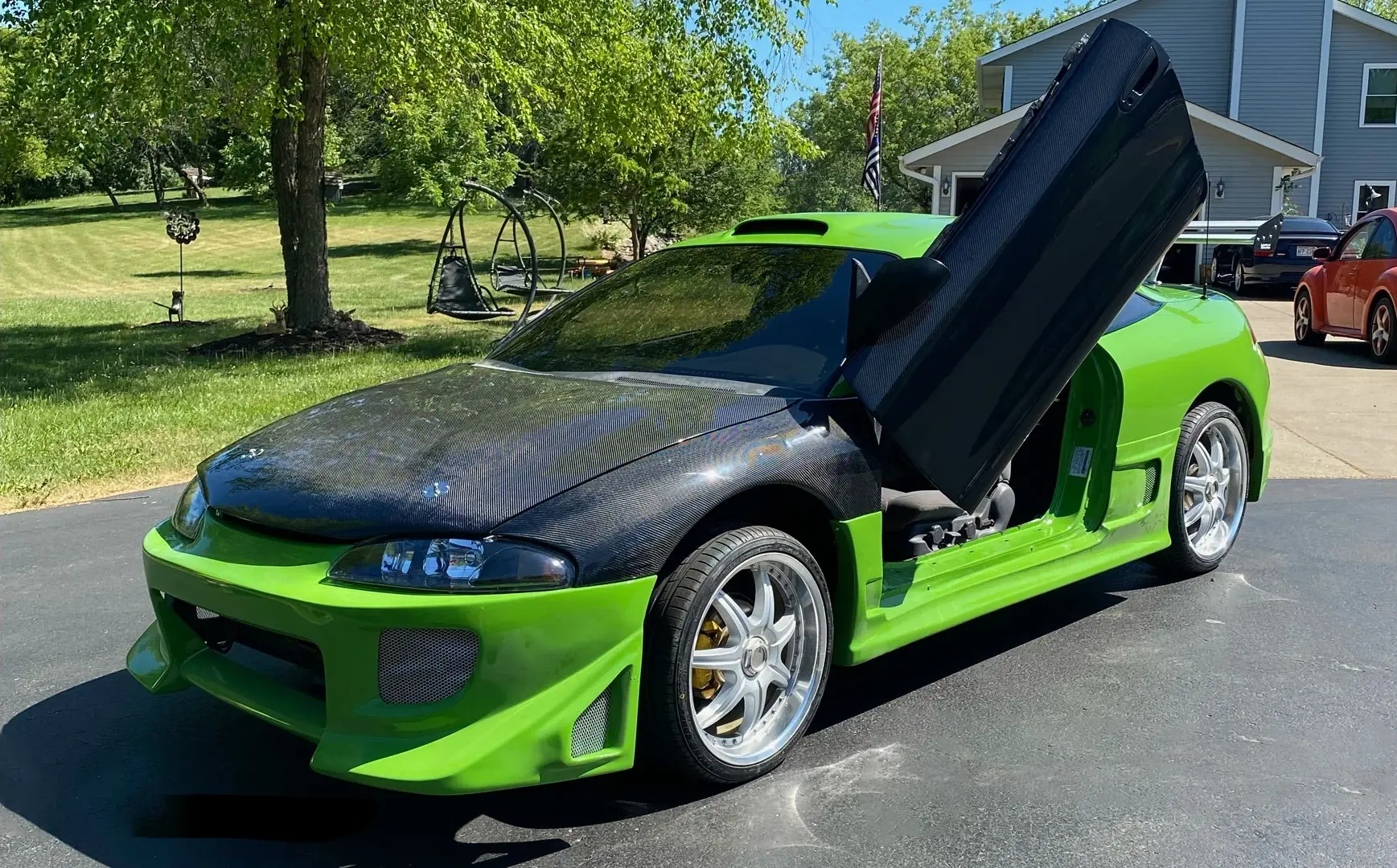 1995-1999 Eclipse Bolt-On Vertical Lambo Door Conversion - VDI-VDCME9599