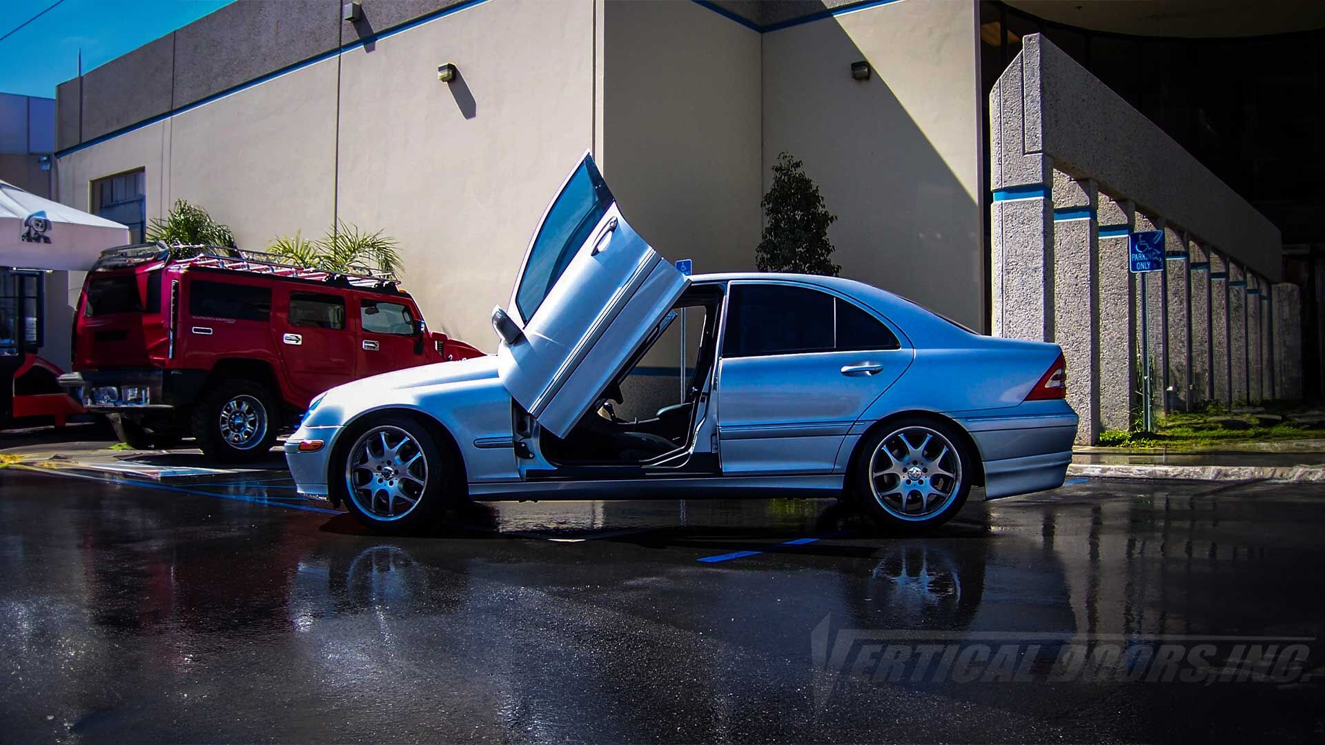 2001-2007 C-Class Bolt-On Vertical Lambo Door Conversion