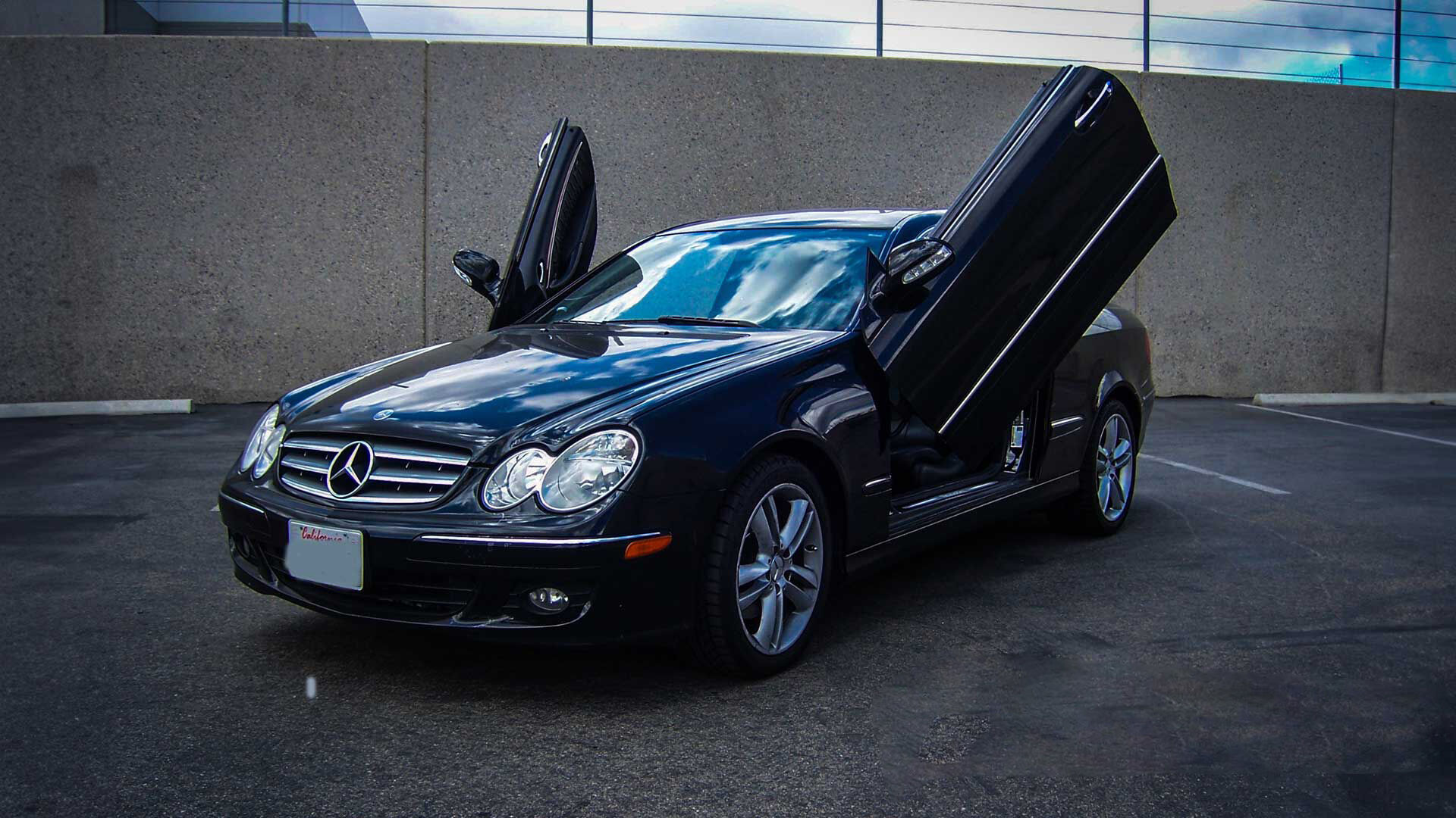 2003-2009 Mercedes CLK BoltOn Vertical Door Conversion - VDI-VDCMERCLK0309