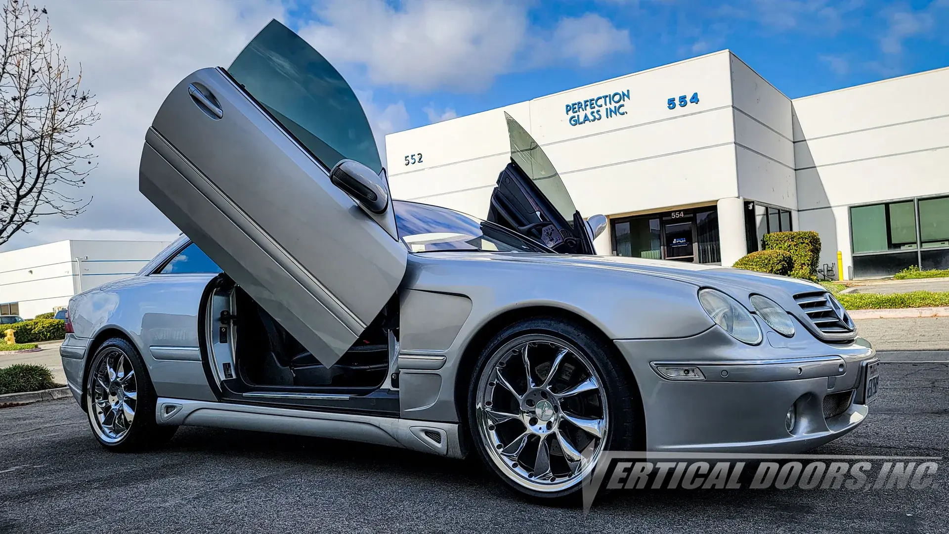 2000-2006 Mercedes CL Bolt-On Vertical Door Conversion