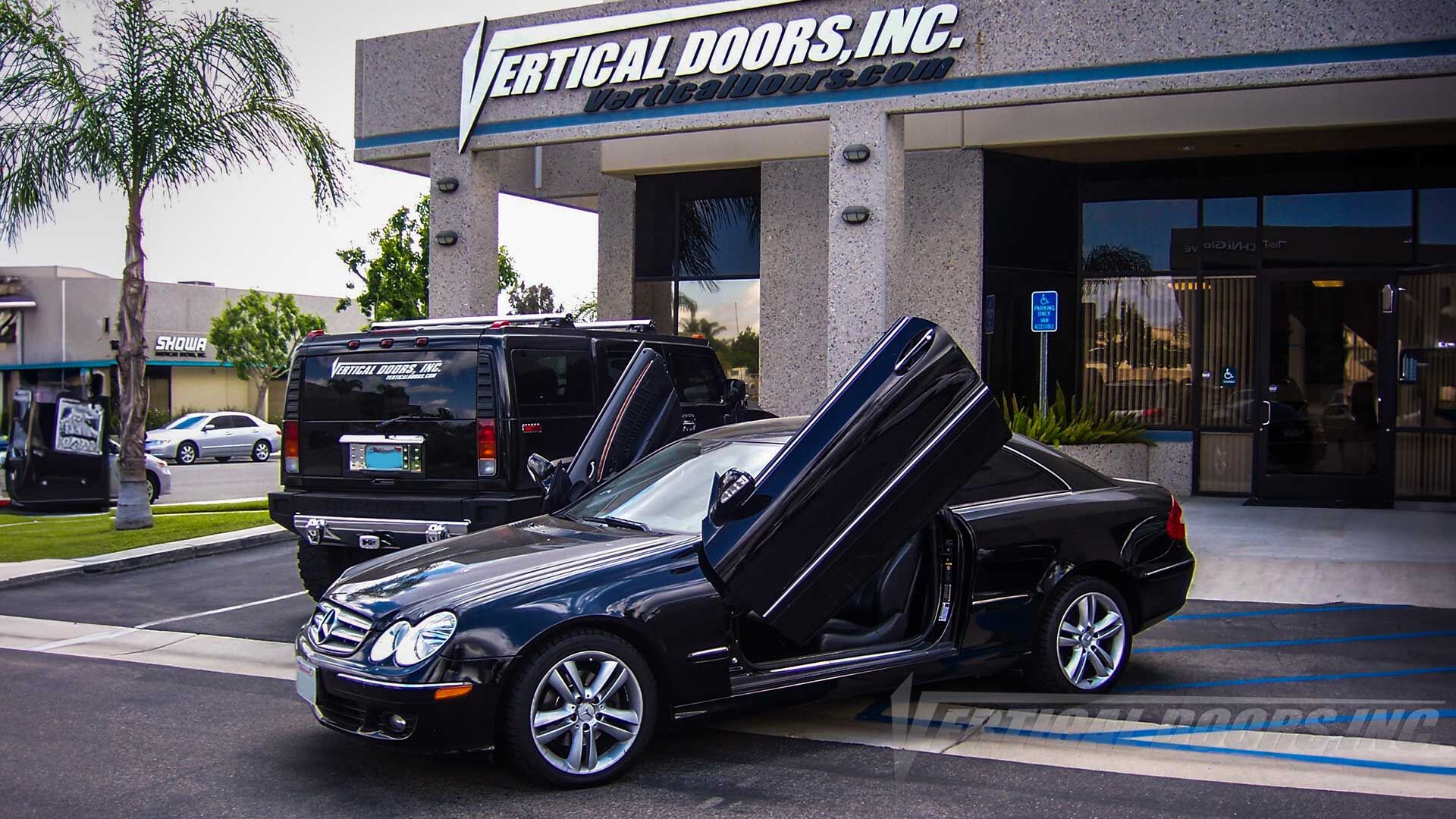 2003-2009 Mercedes CLK BoltOn Vertical Door Conversion