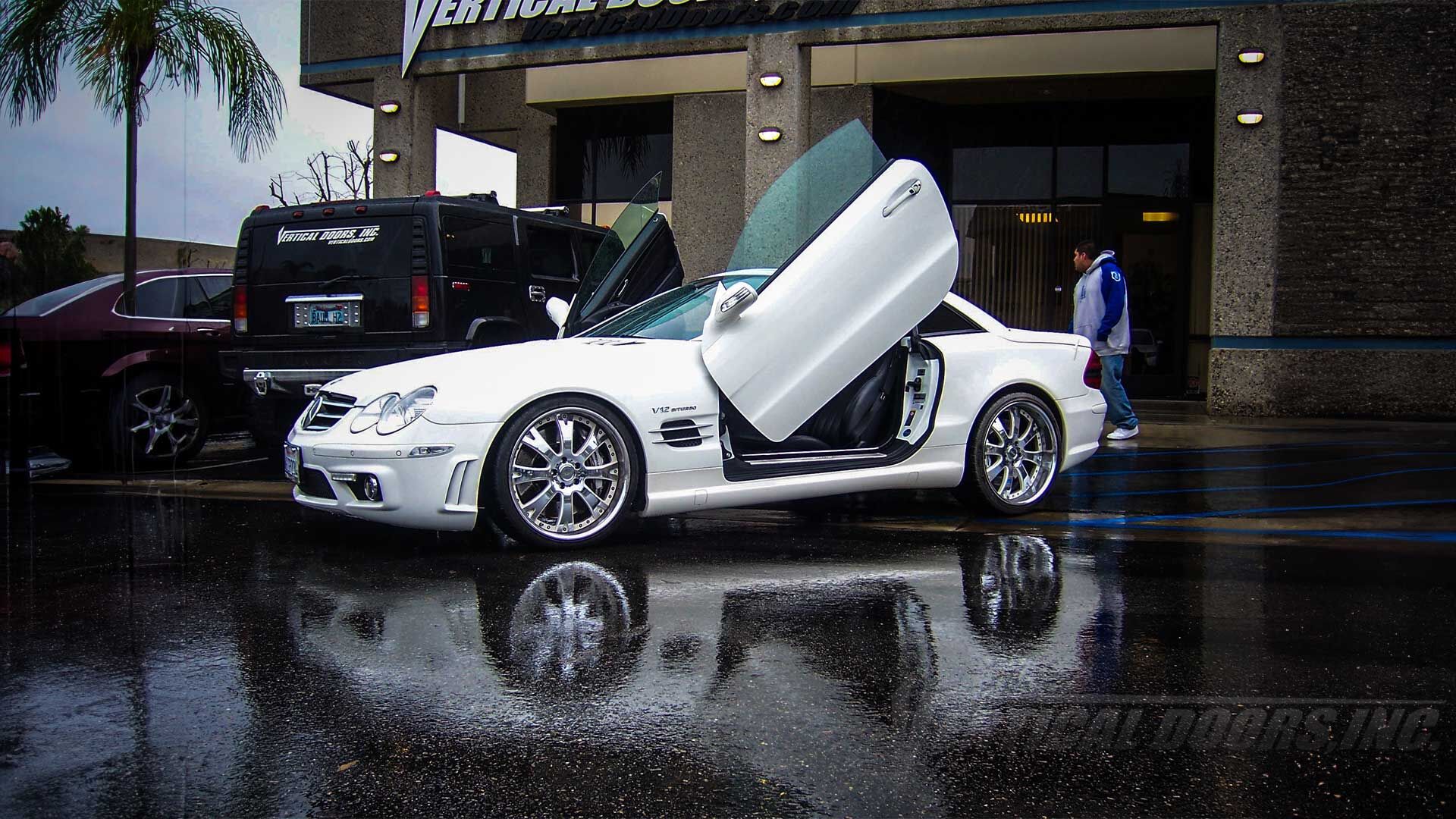 2003-2010 Mercedes SL Bolt-On Vertical Lambo Door Conversion K