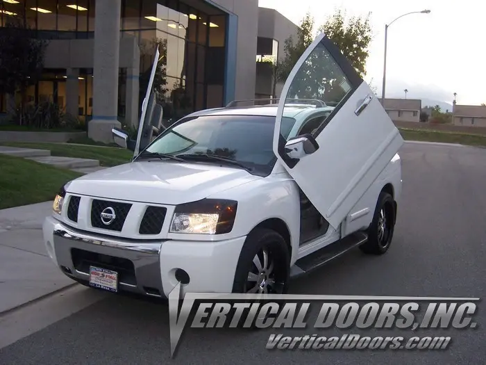 2005-2015 Nissan Armada Bolt-On Vertical Lambo Door Conversion