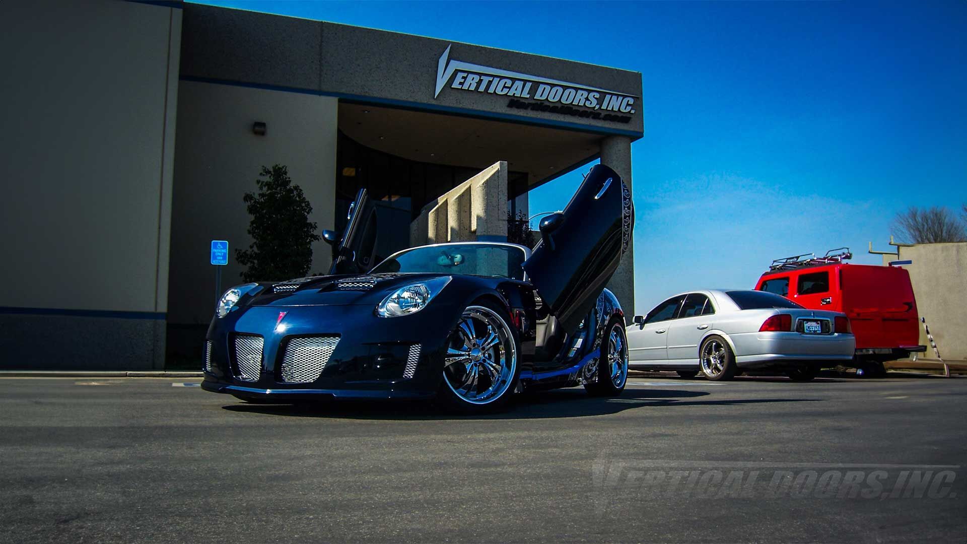 2006-2010 Pontiac Solstice Bolt-On Vertical Lambo Door Conversion