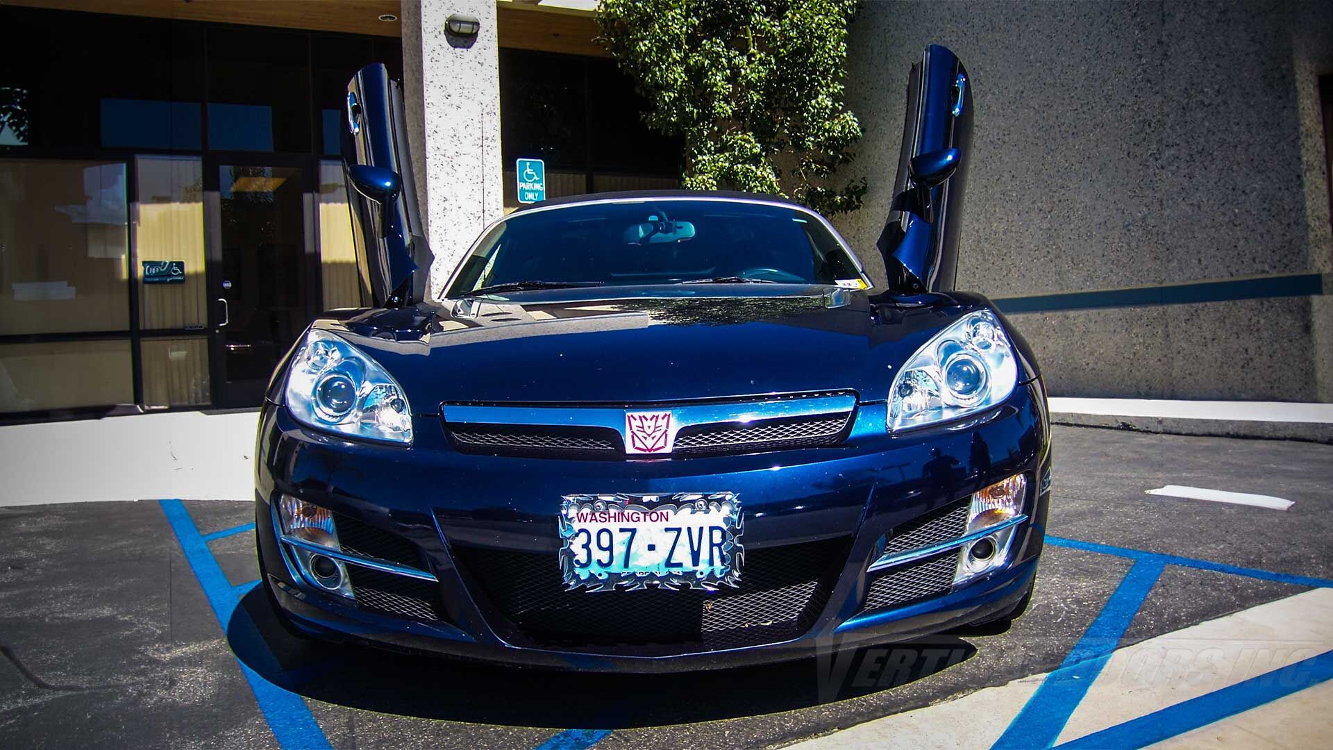 2006-2010 Pontiac Solstice Bolt-On Vertical Lambo Door Conversion