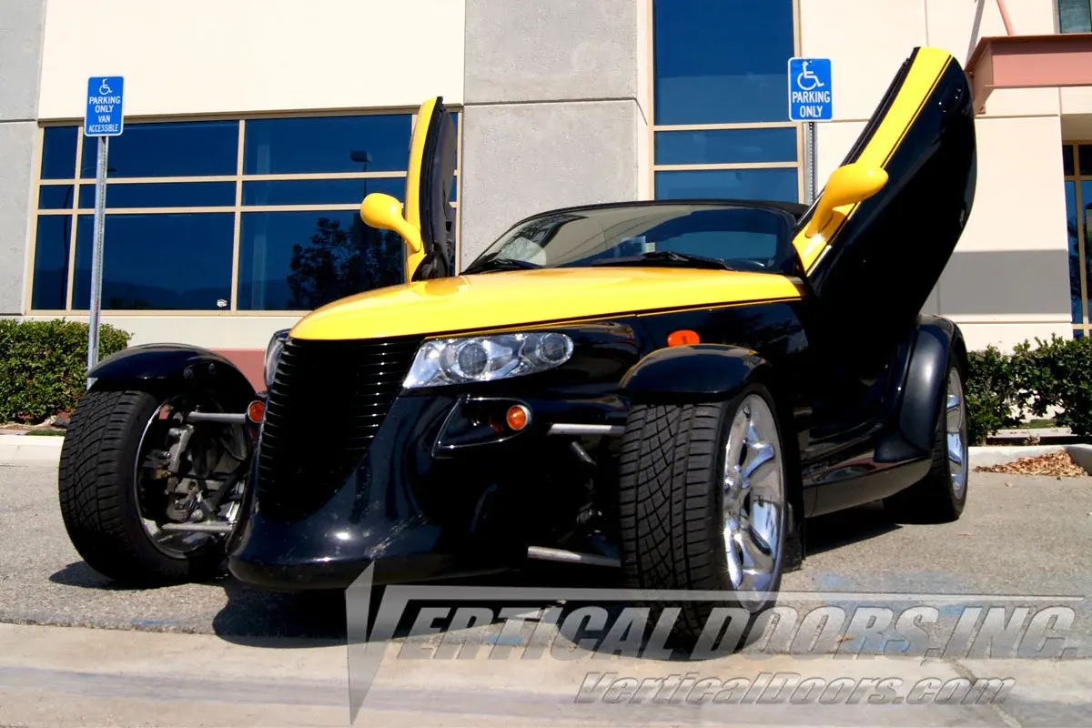 1997-2002 Plymouth Prowler Bolt-On Vertical Lambo Door Conversion